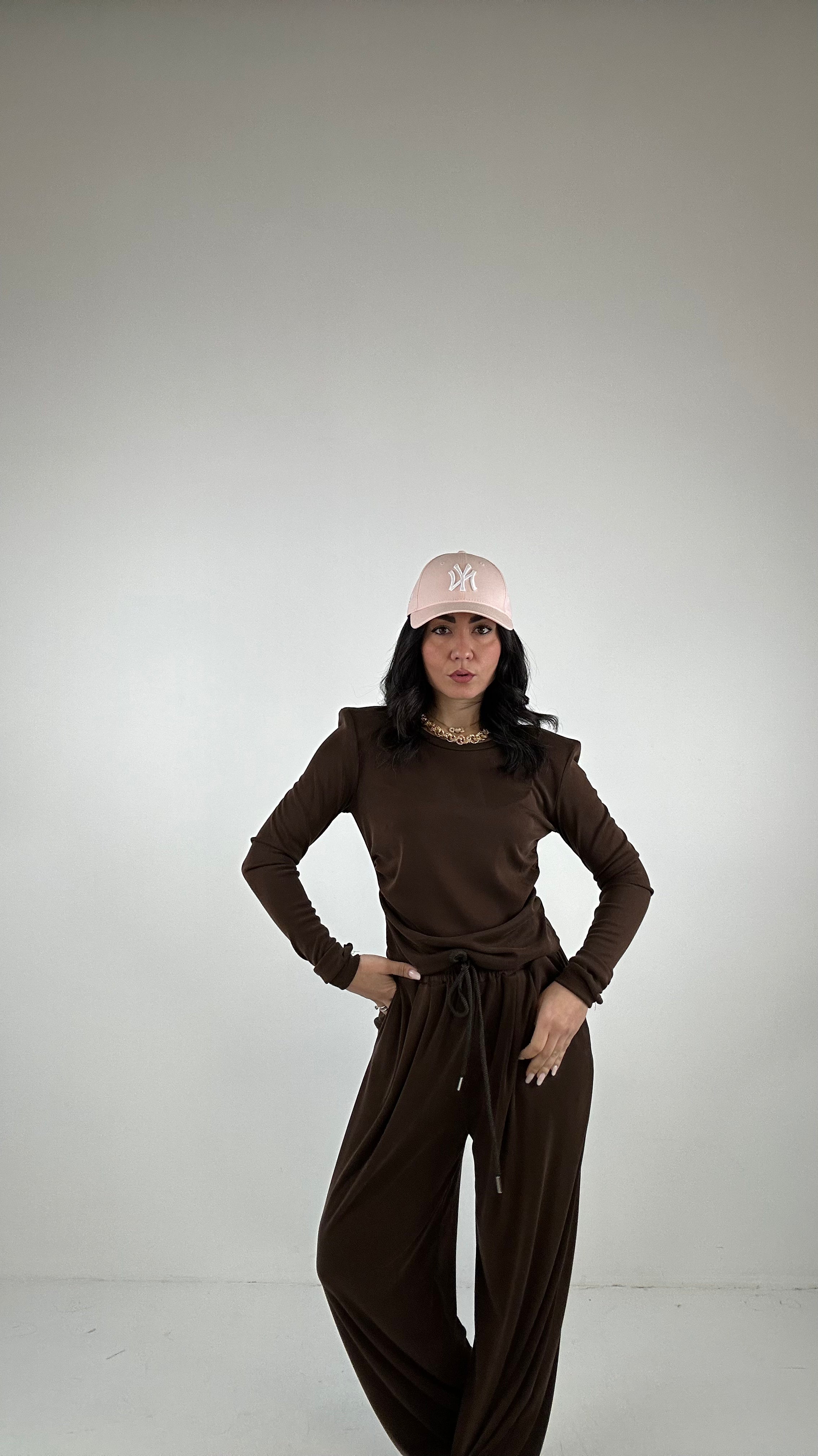 Completo JUST SPALLINA - MARRONE