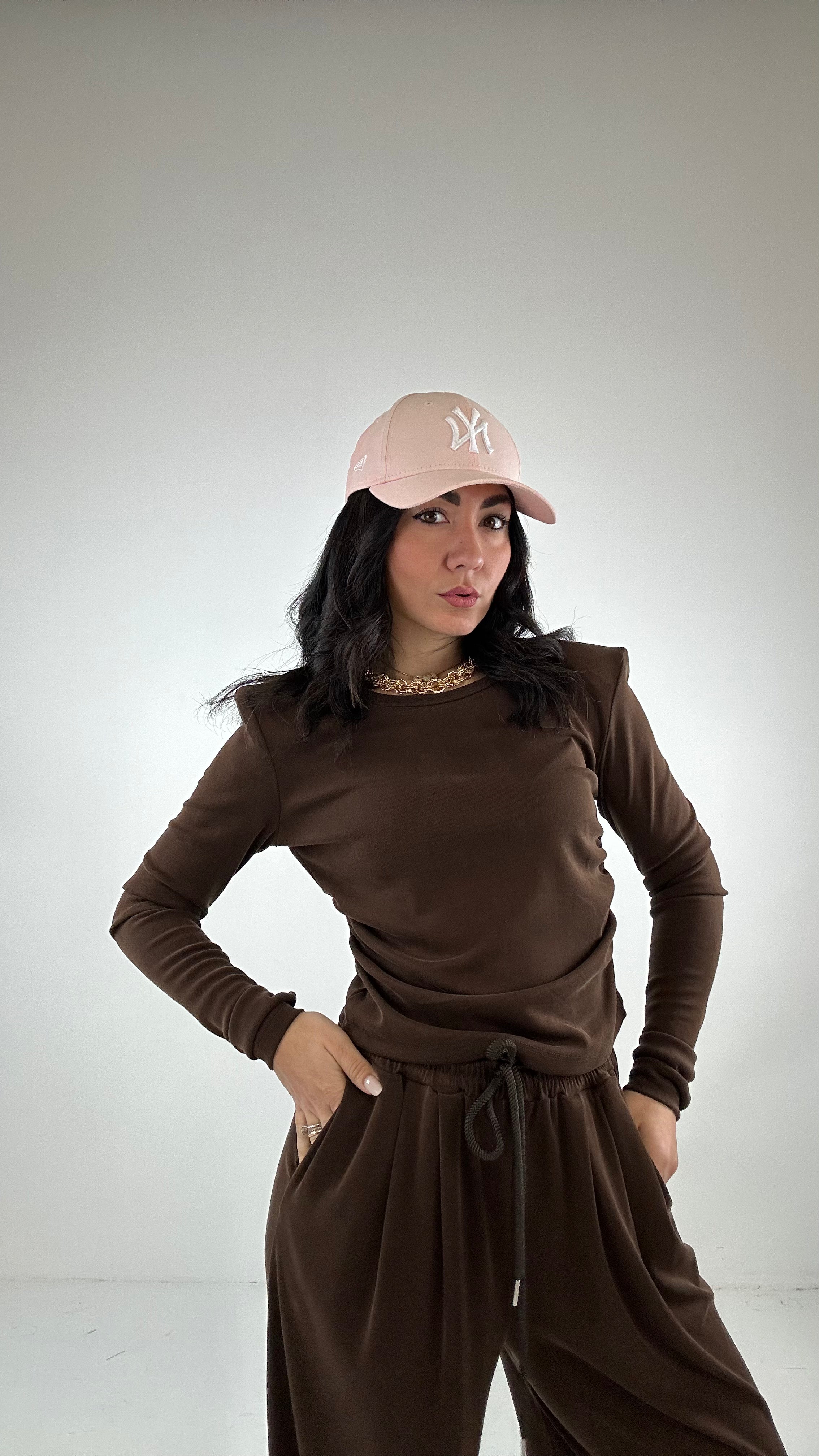 Completo JUST SPALLINA - MARRONE