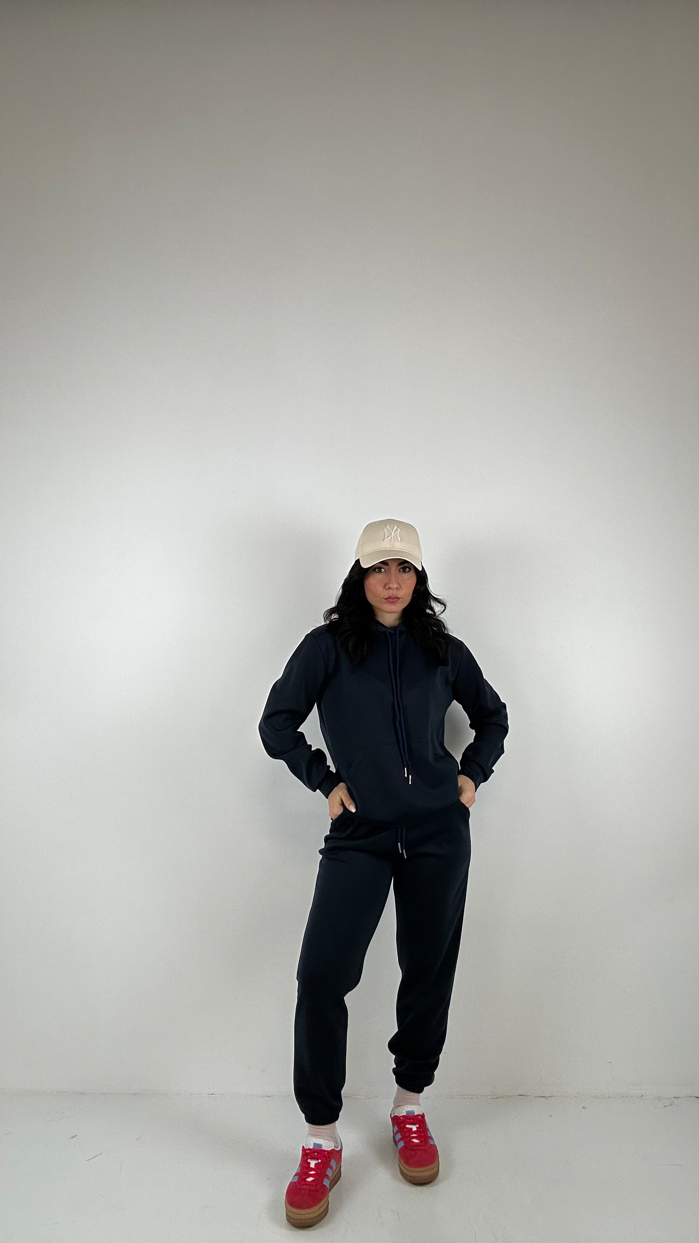 Completo TUTA CAPPUCCIO - BLU