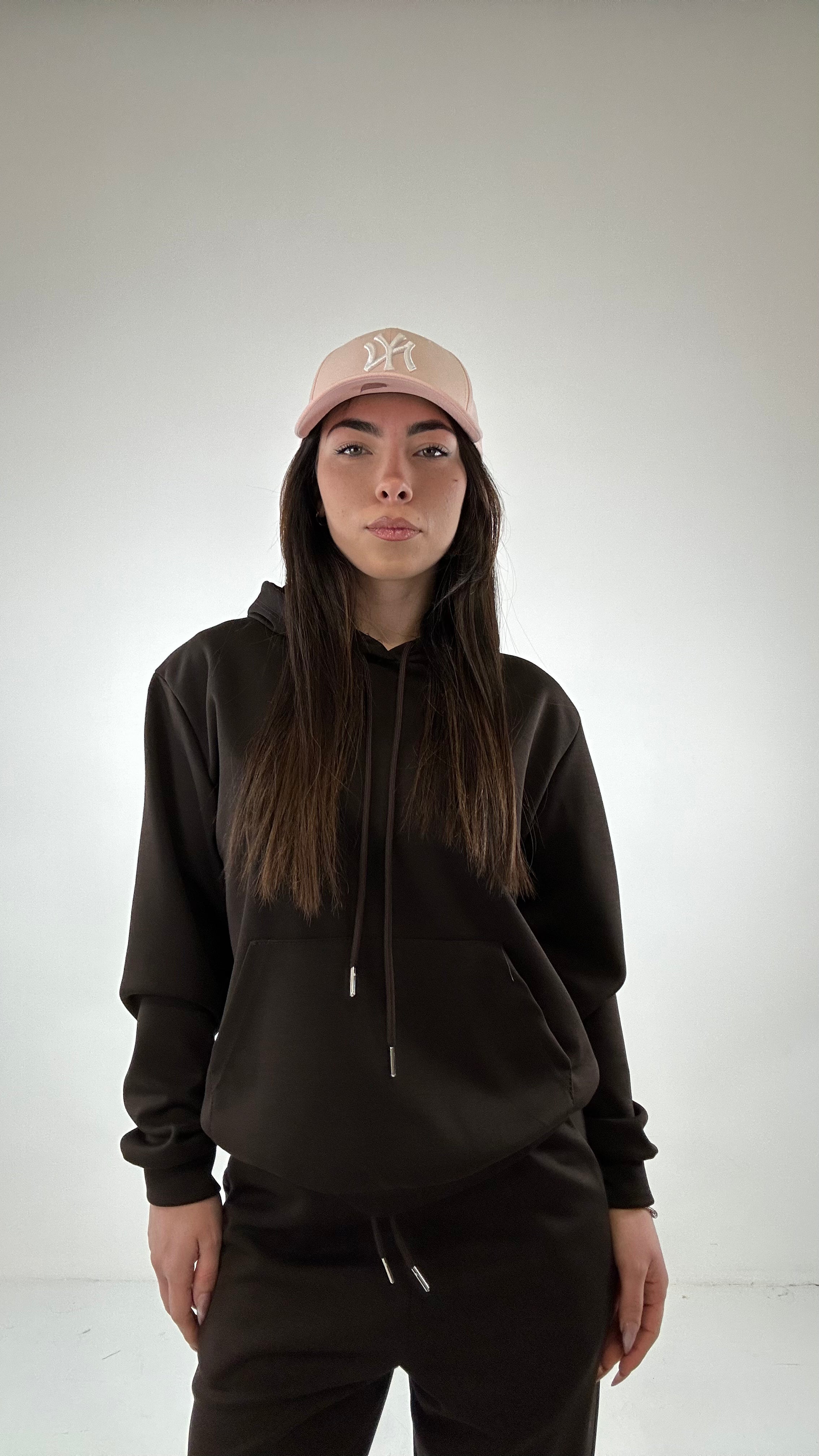 Completo TUTA CAPPUCCIO - MARRONE