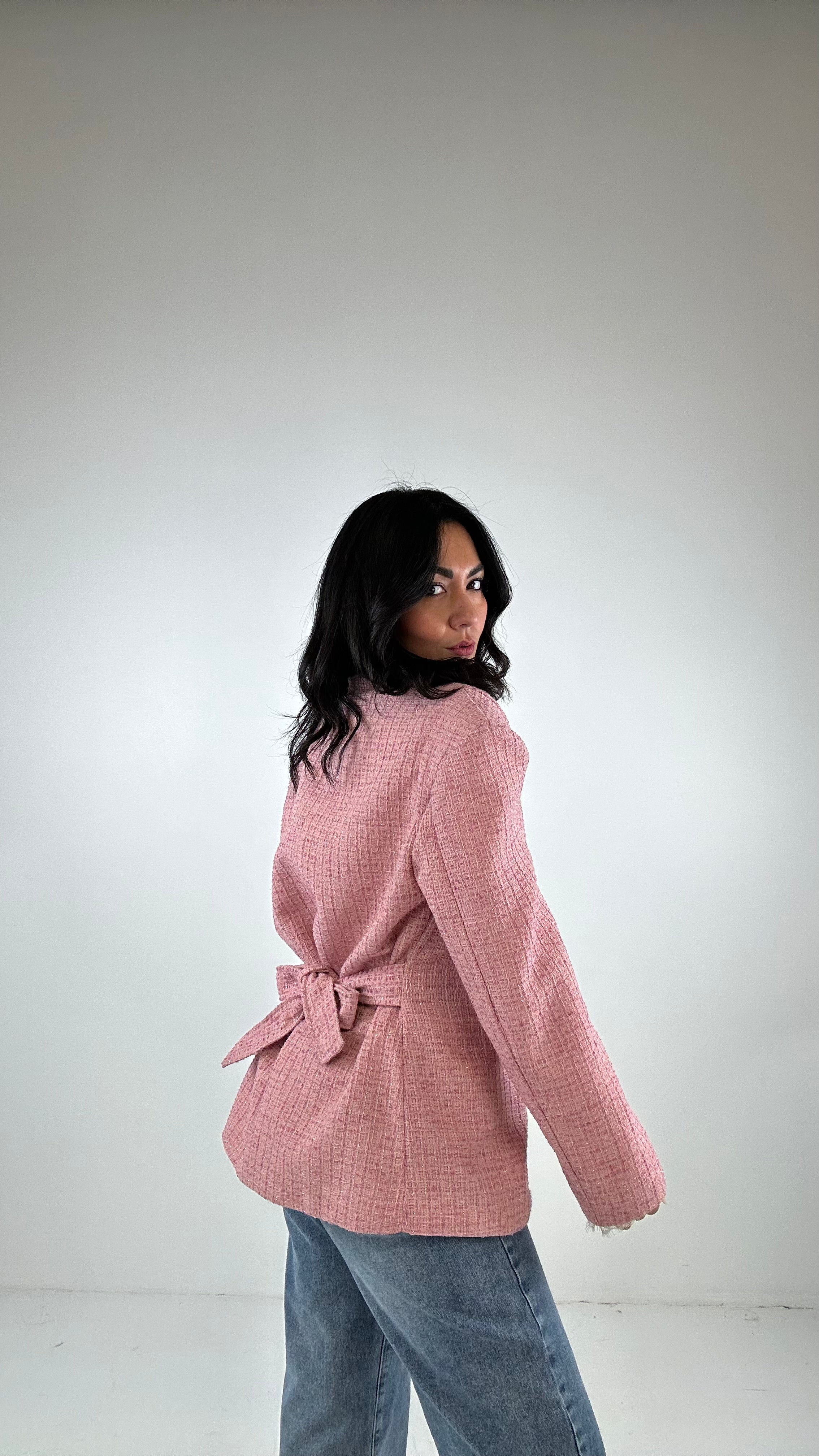 Blazer INTRECCIO - ROSA