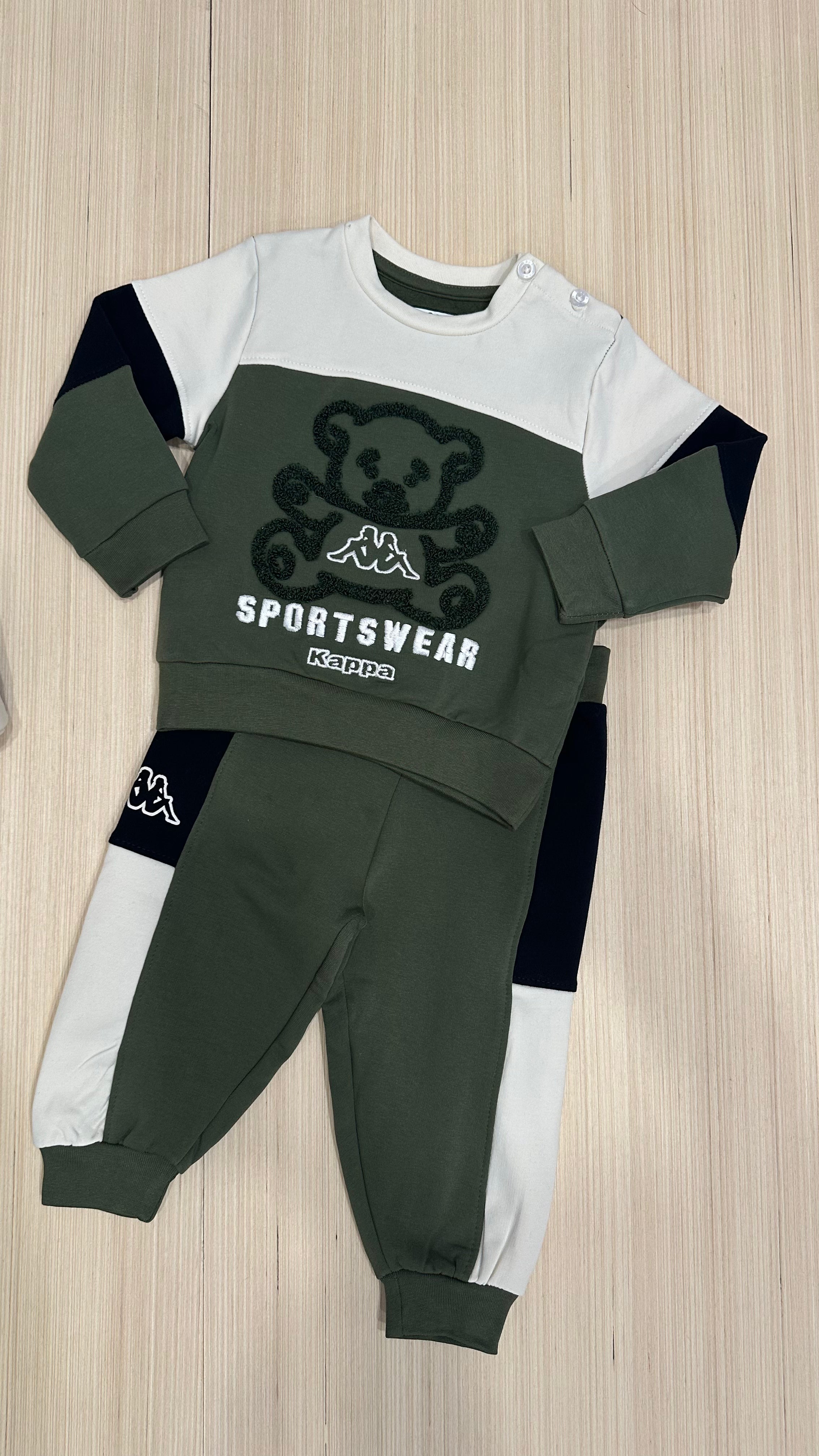 Completo TUTA KAPPA - VERDE MILITARE