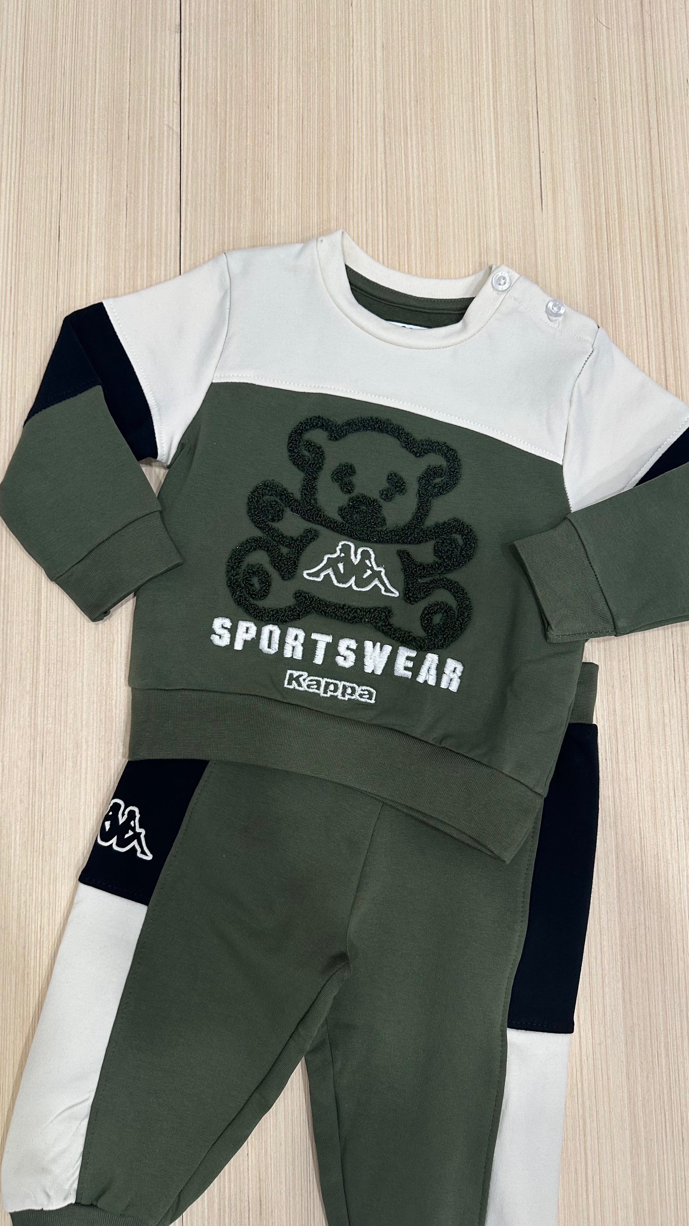 Completo TUTA KAPPA - VERDE MILITARE