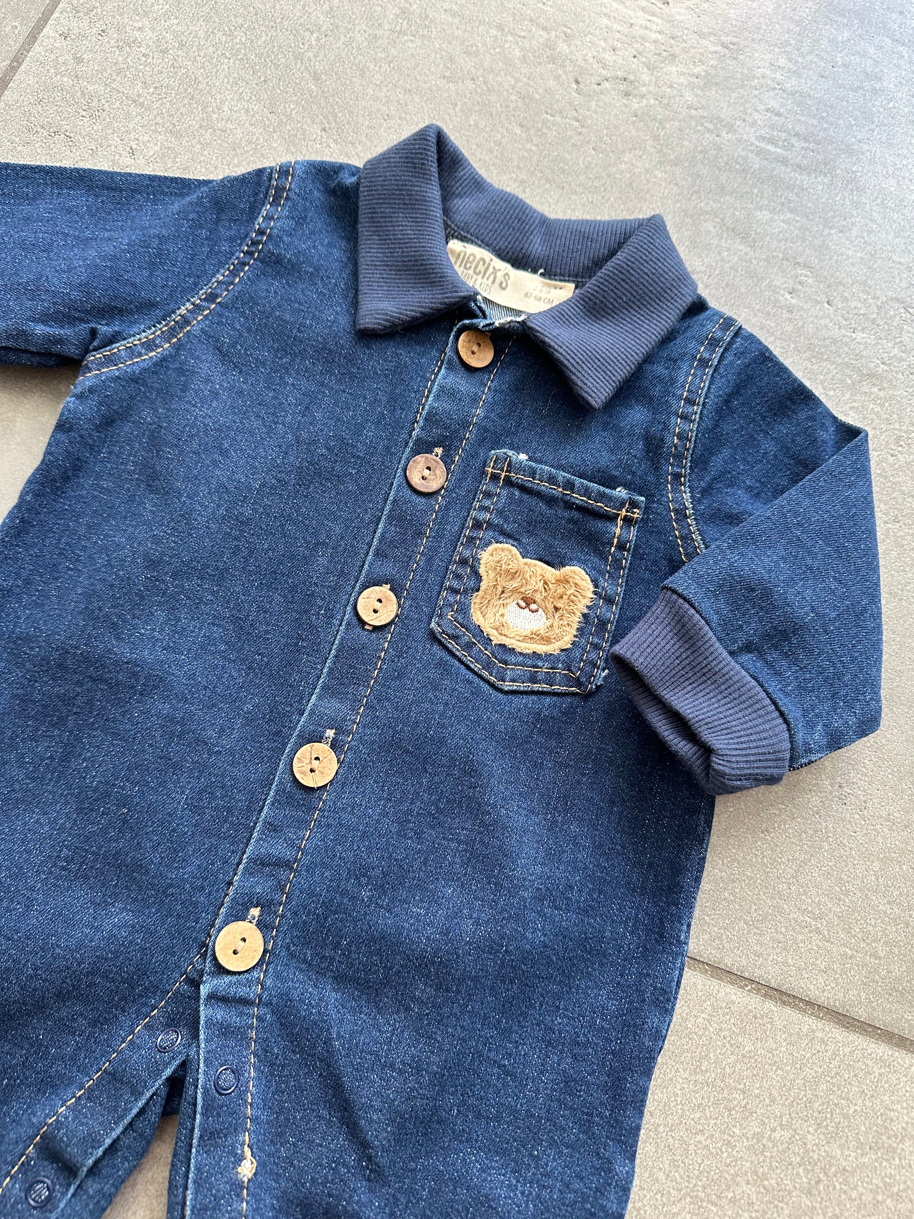 Tuta ORSETTO 3-12M - JEANS