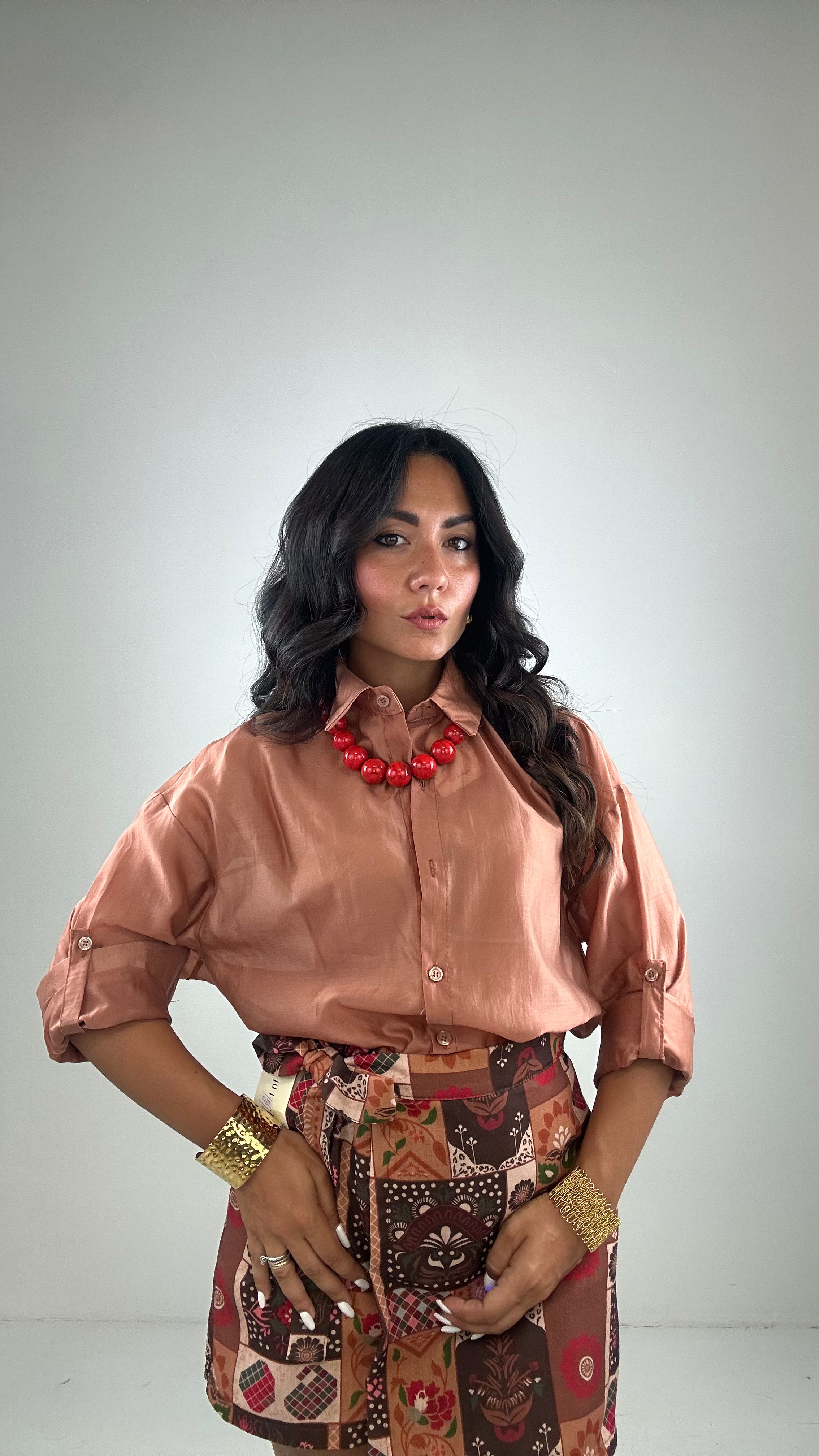 Camicia LEGGEREZZA - RUGGINE