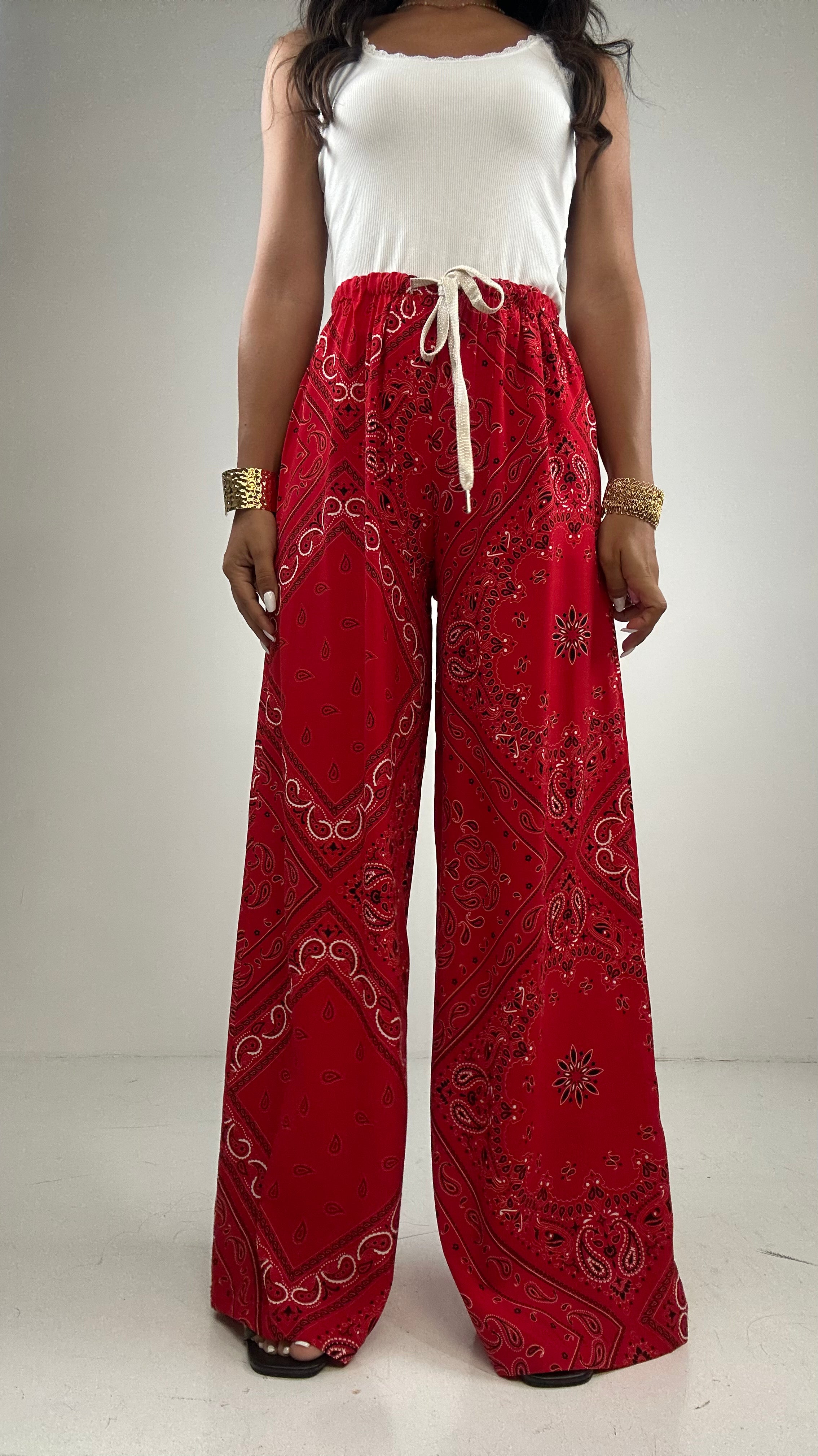 Pantalone FANTASIA - ROSSO