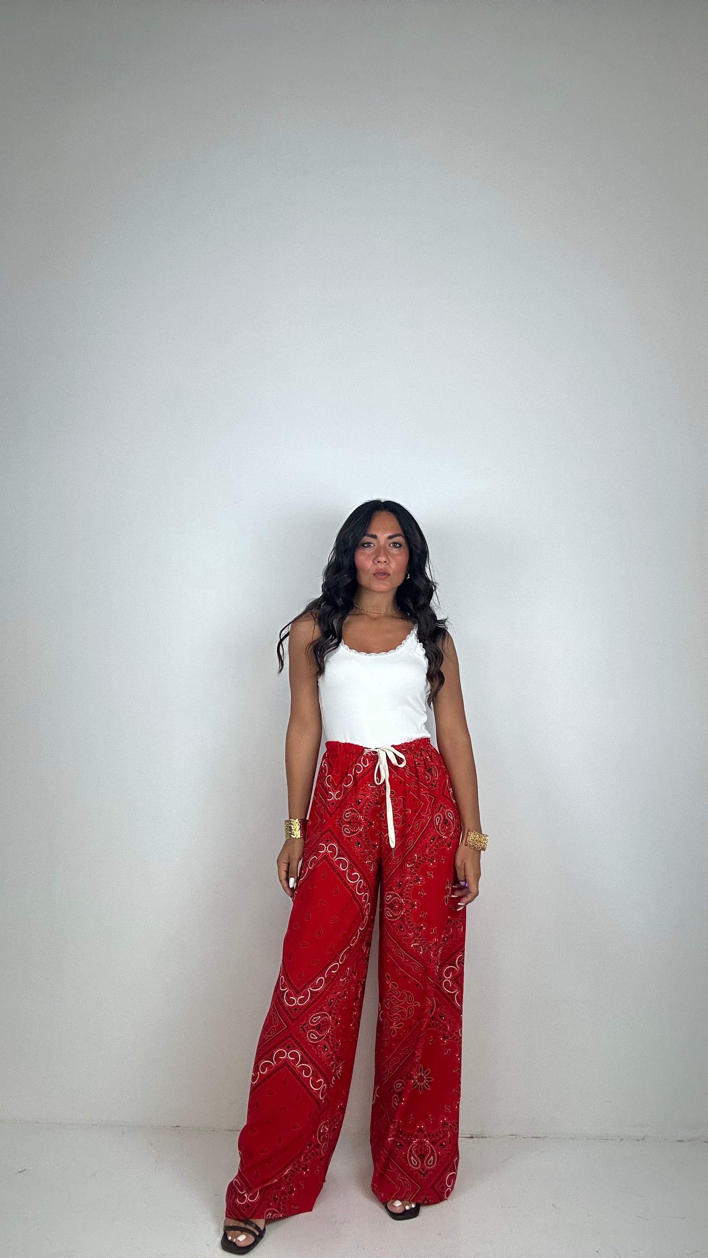 Pantalone FANTASIA - ROSSO