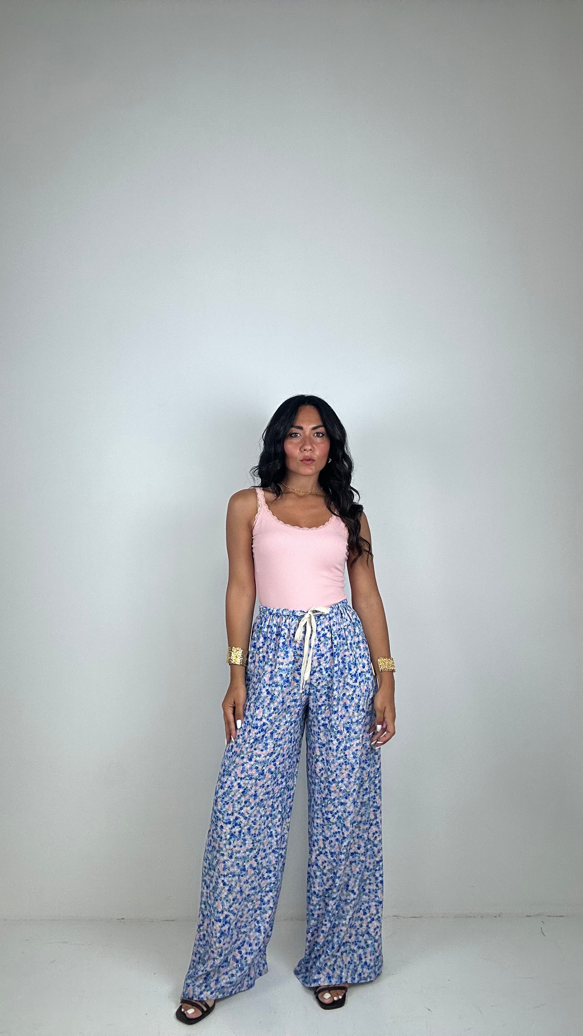 Pantalone FANTASIA - AZZURRO