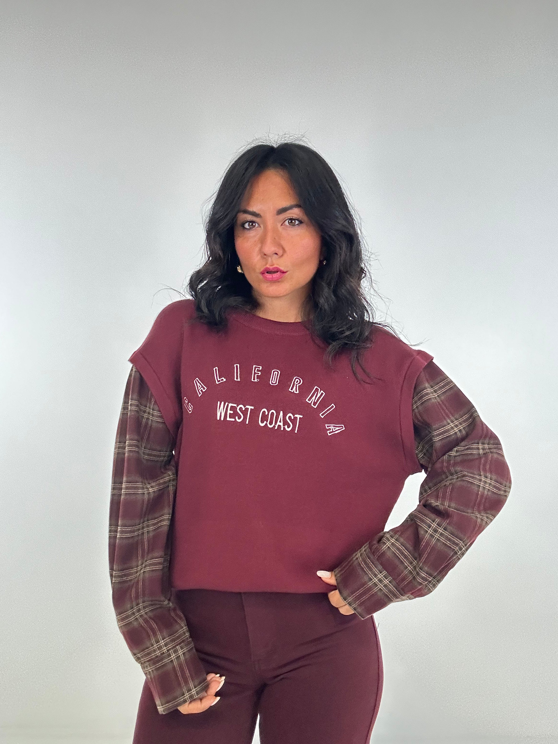 Pull WEST COAST - BORDEAUX