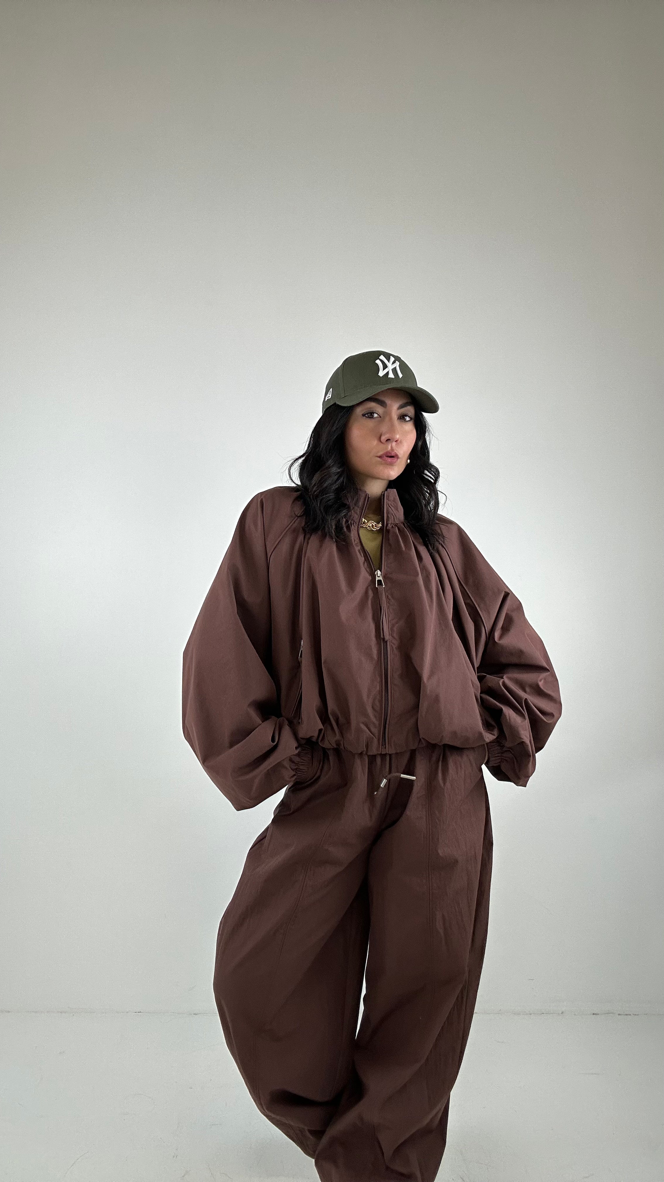 Completo BALLOON - MARRONE