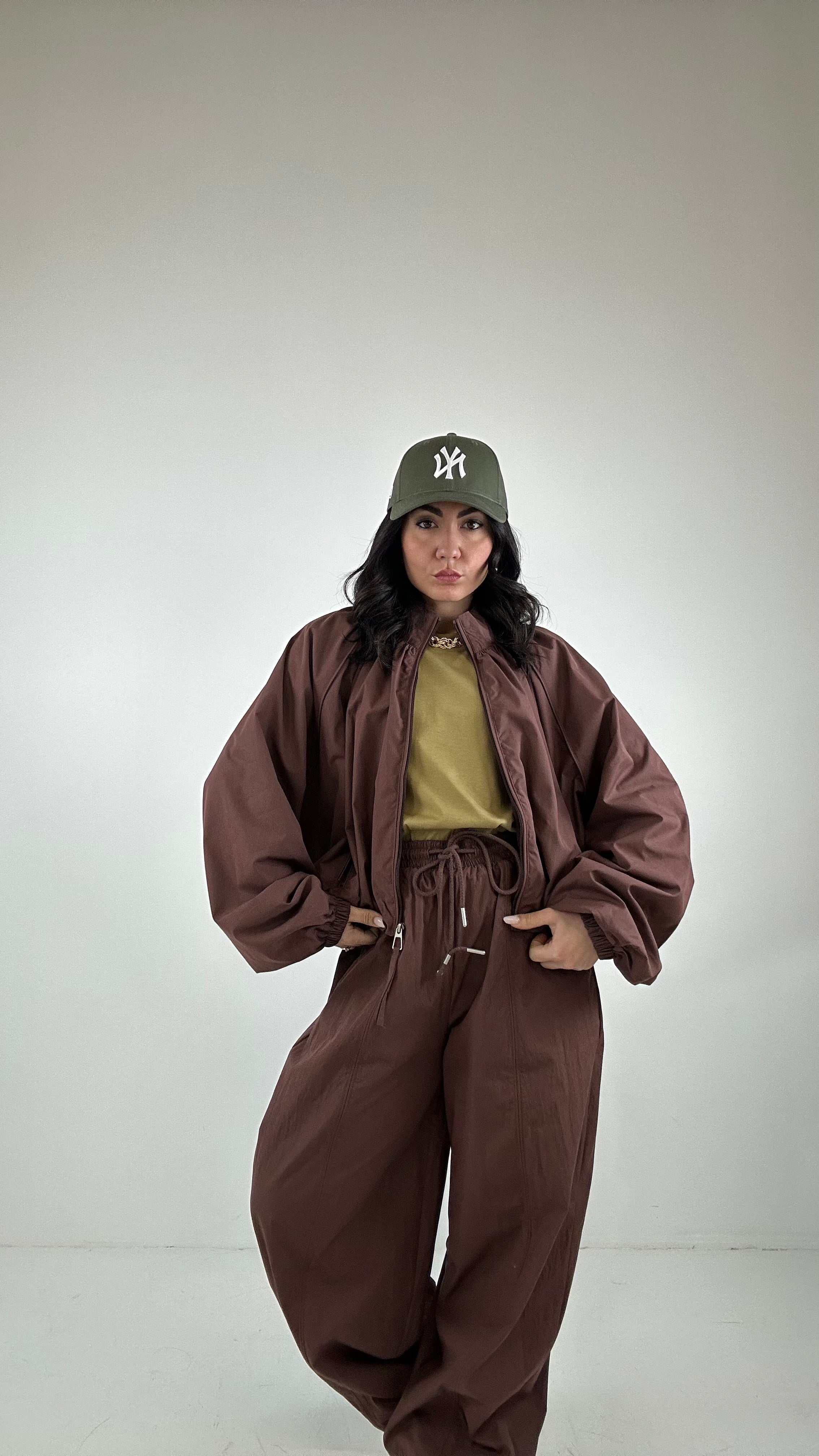 Completo BALLOON - MARRONE