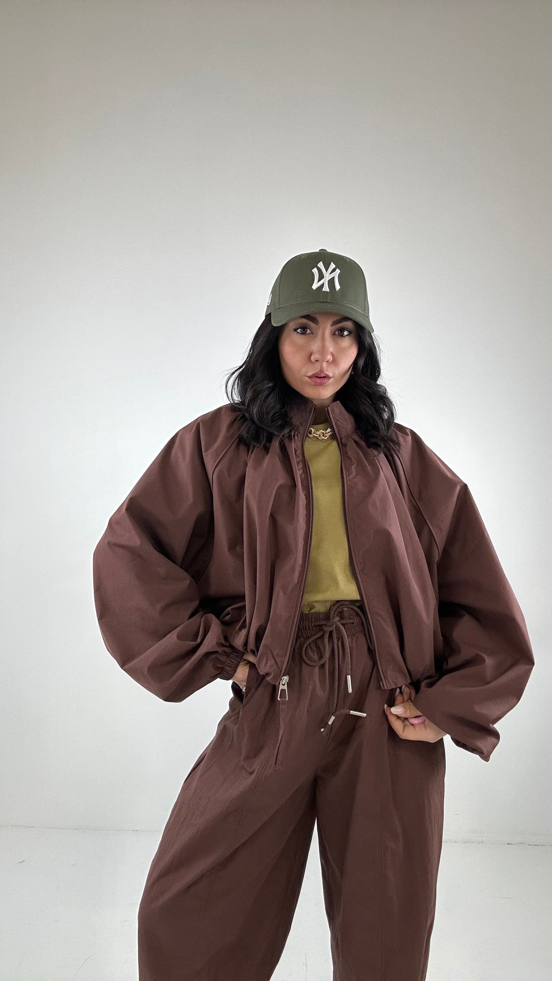 Completo BALLOON - MARRONE