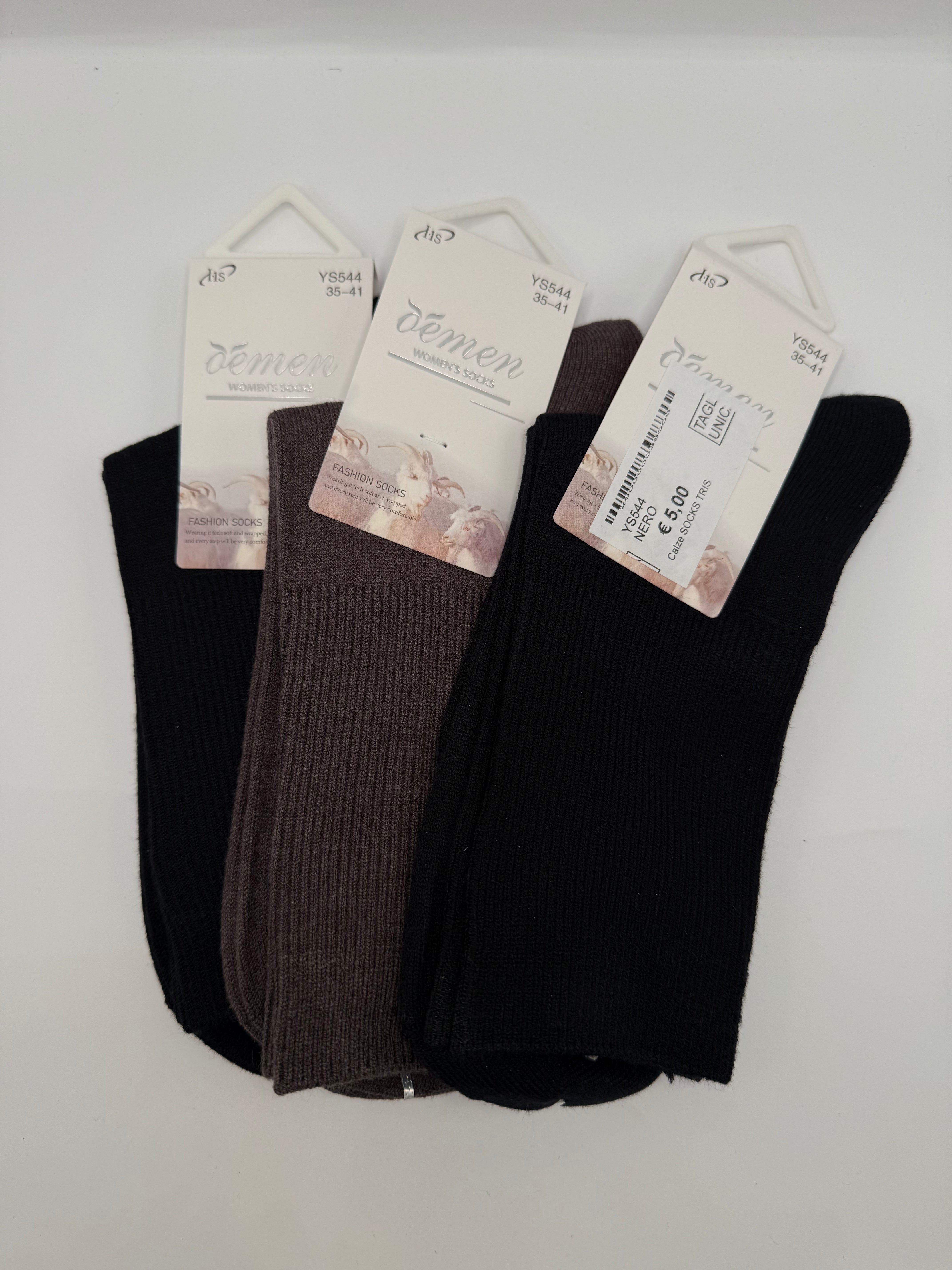 Calze SOCKS TRIS - NERO