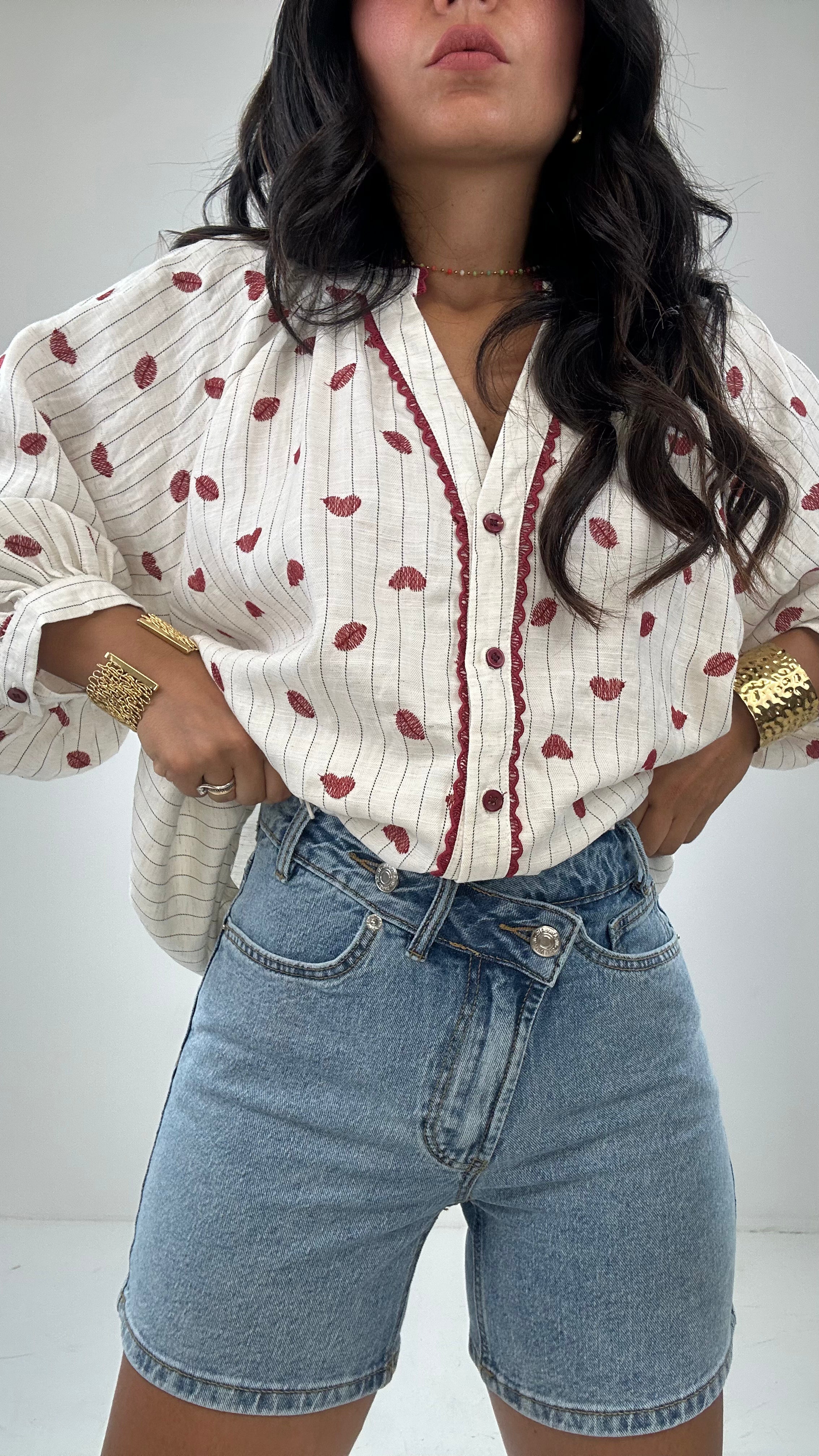 Shorts CINTO TRASVERSALE - JEANS