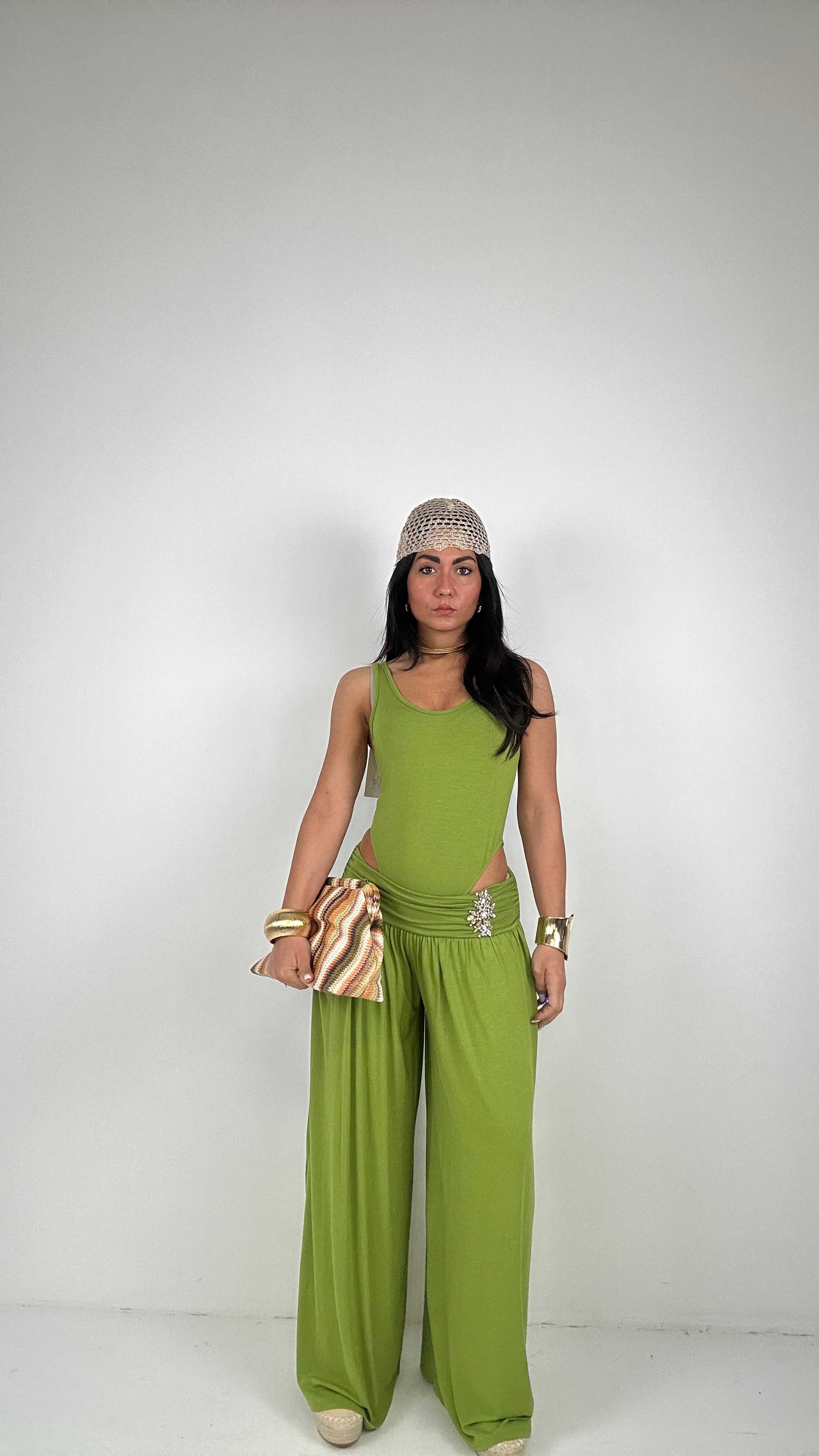 Coordinato CON BODY - VERDE