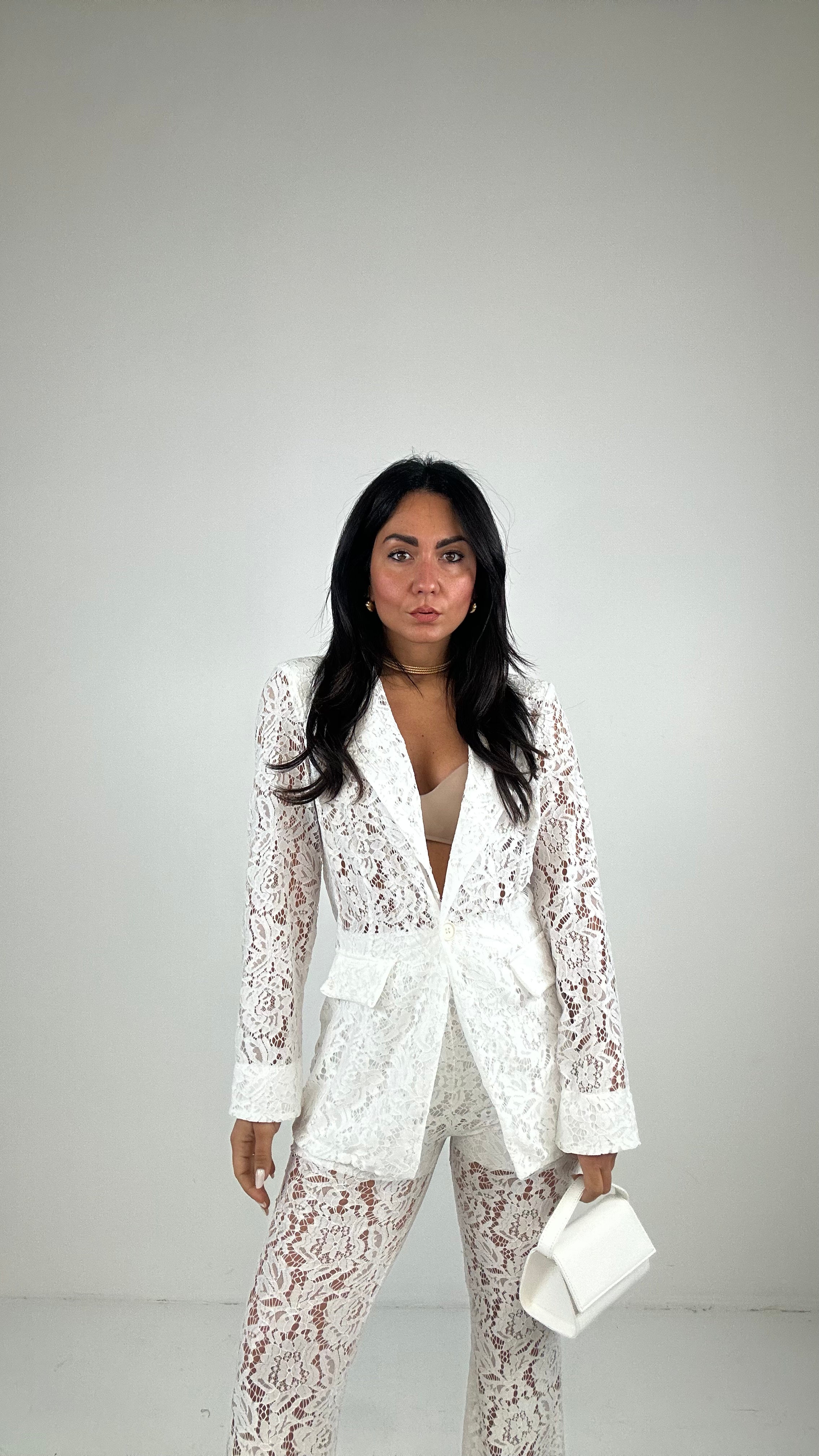 Tailleur PIZZO - BIANCO