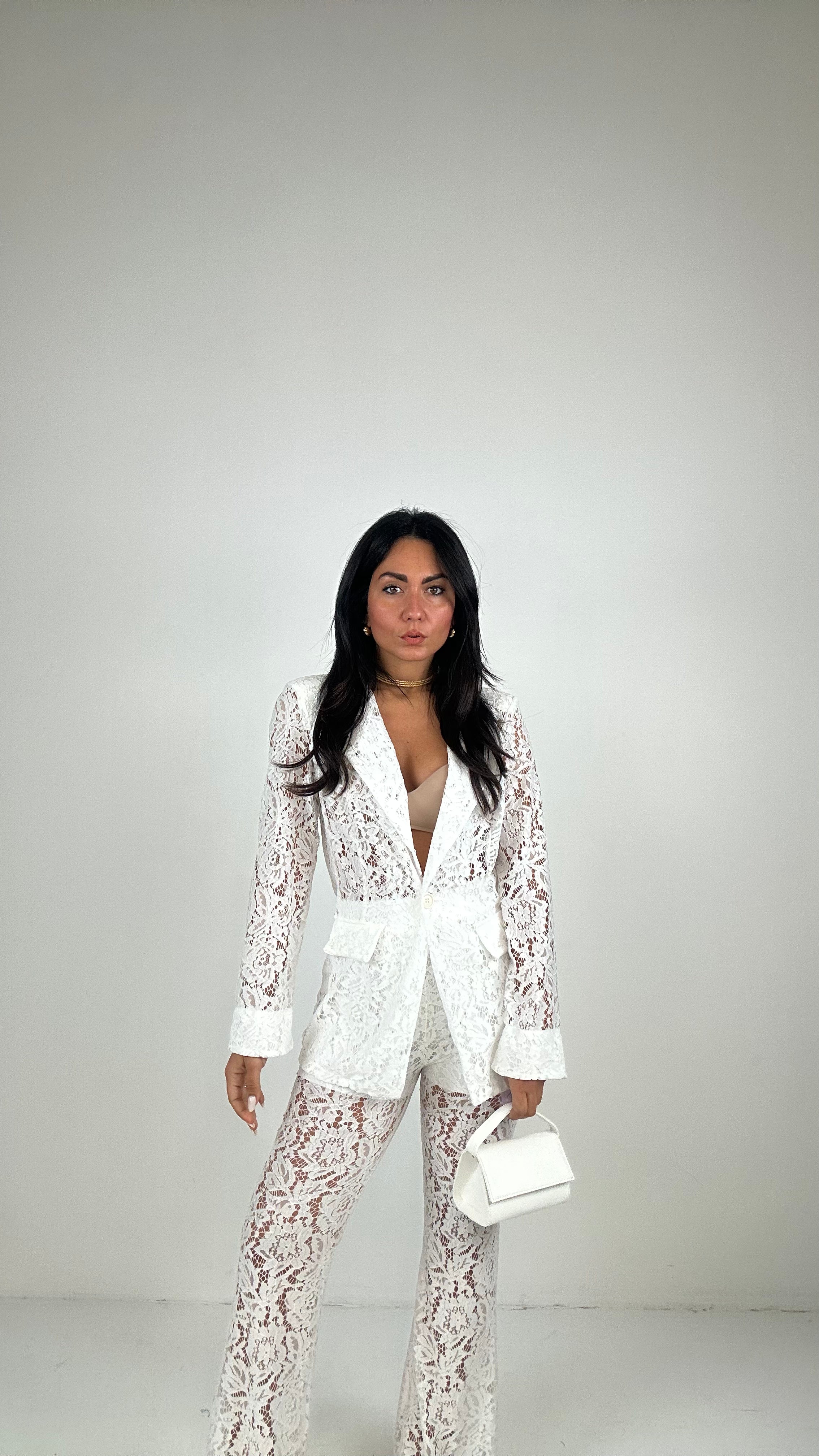 Tailleur PIZZO - BIANCO