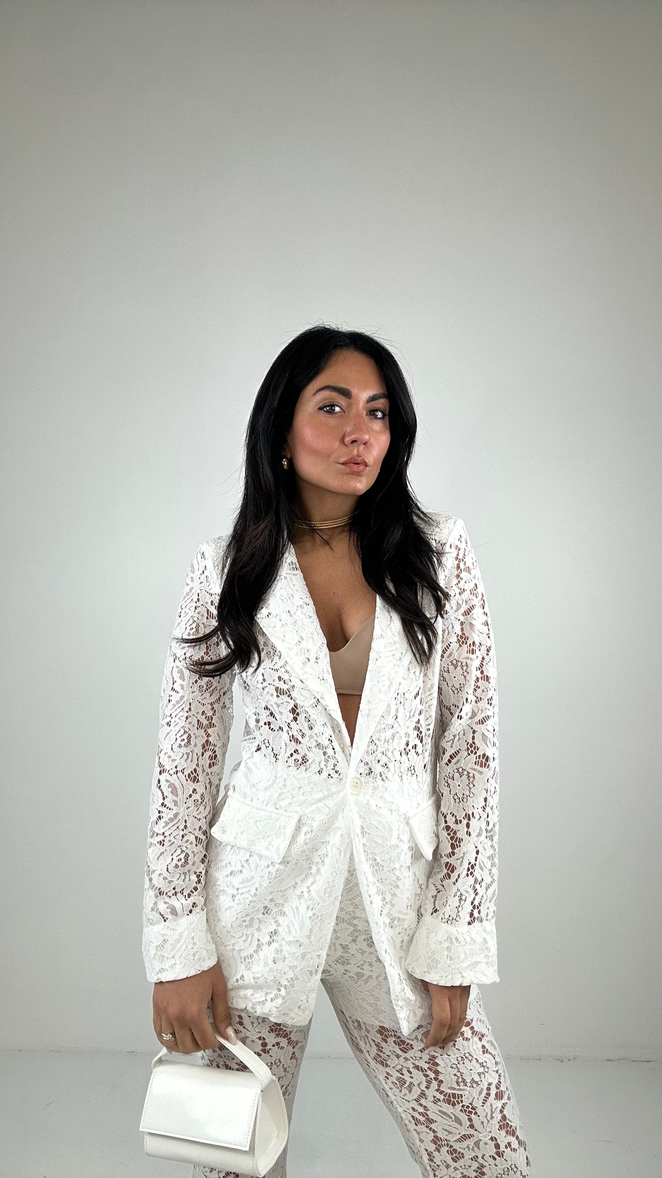Tailleur PIZZO - BIANCO