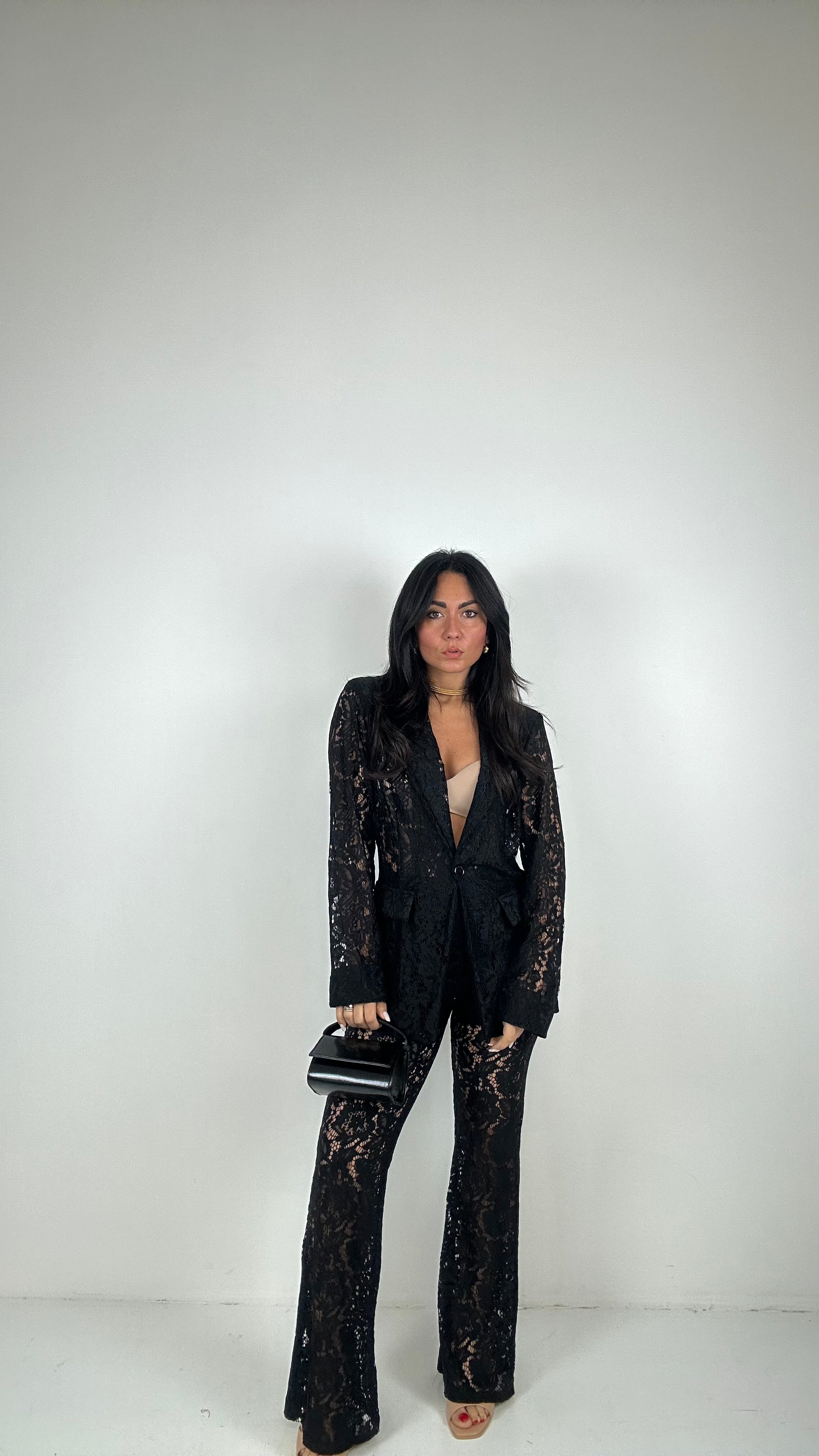Tailleur PIZZO - NERO