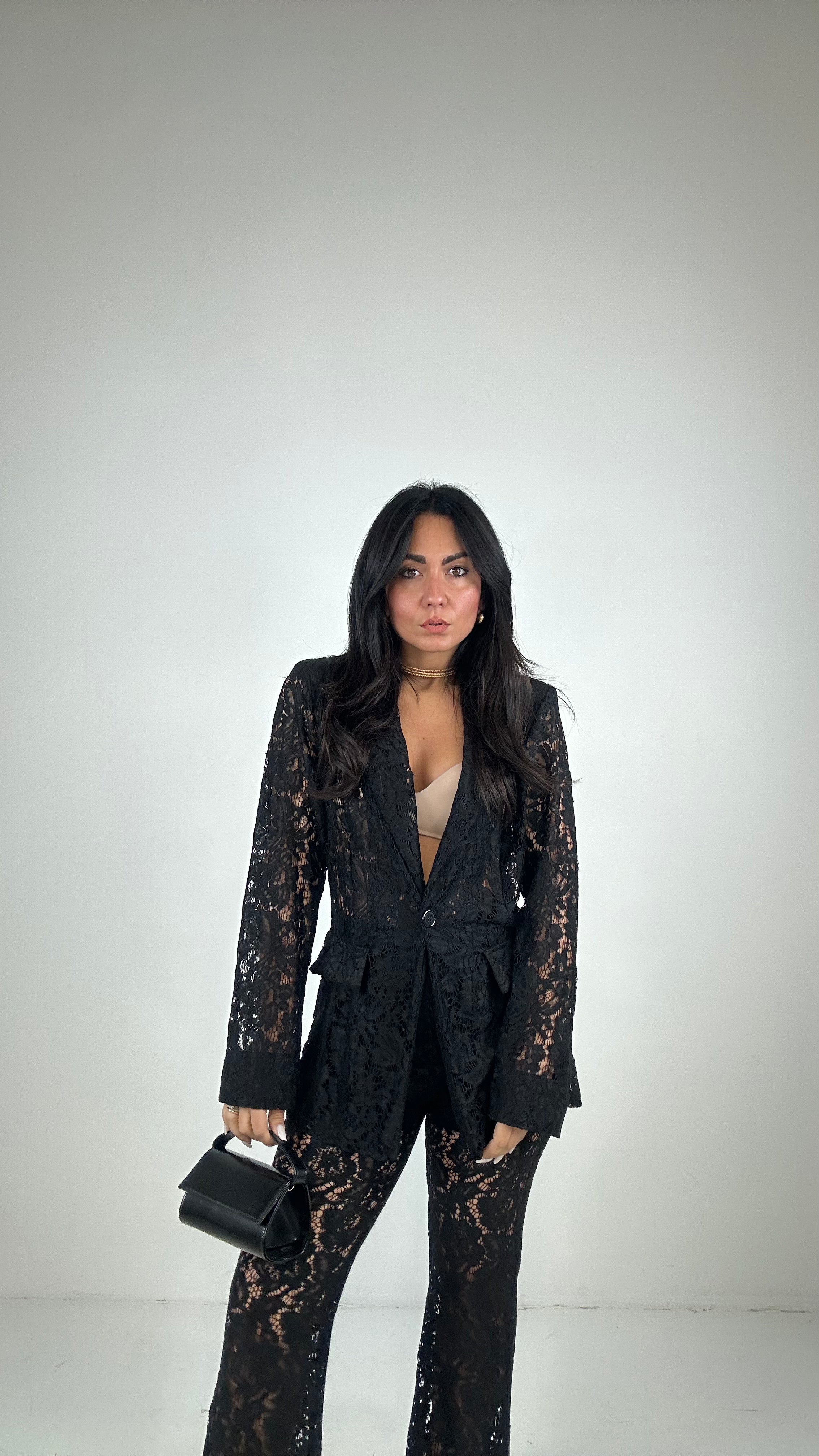 Tailleur PIZZO - NERO