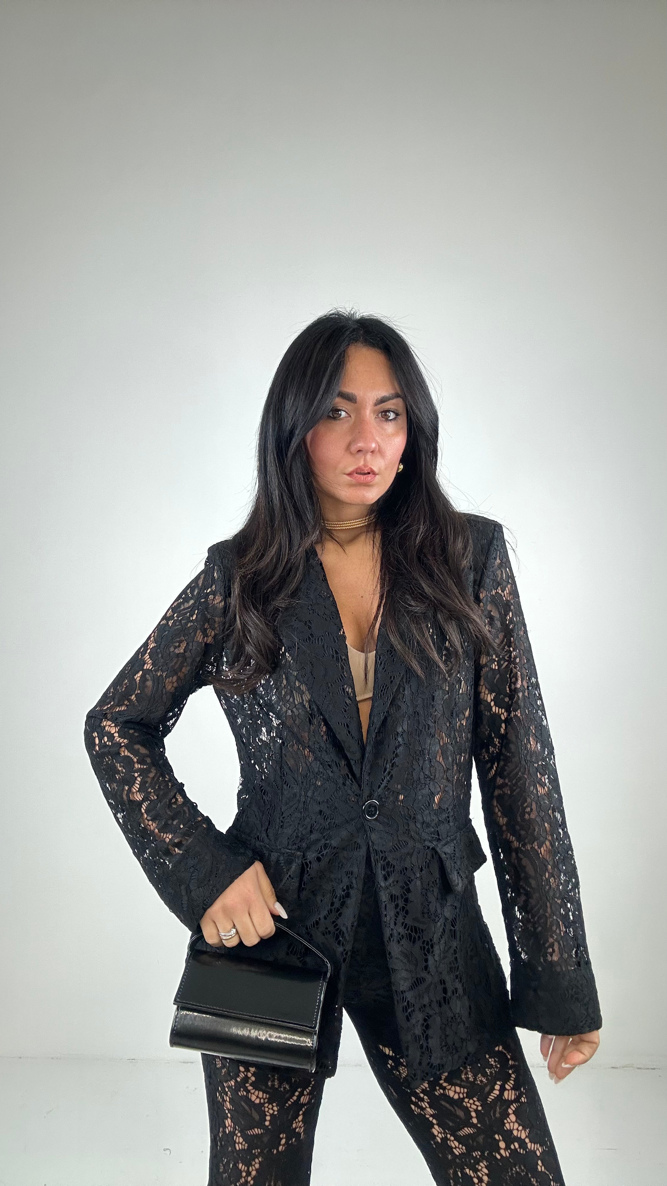 Tailleur PIZZO - NERO