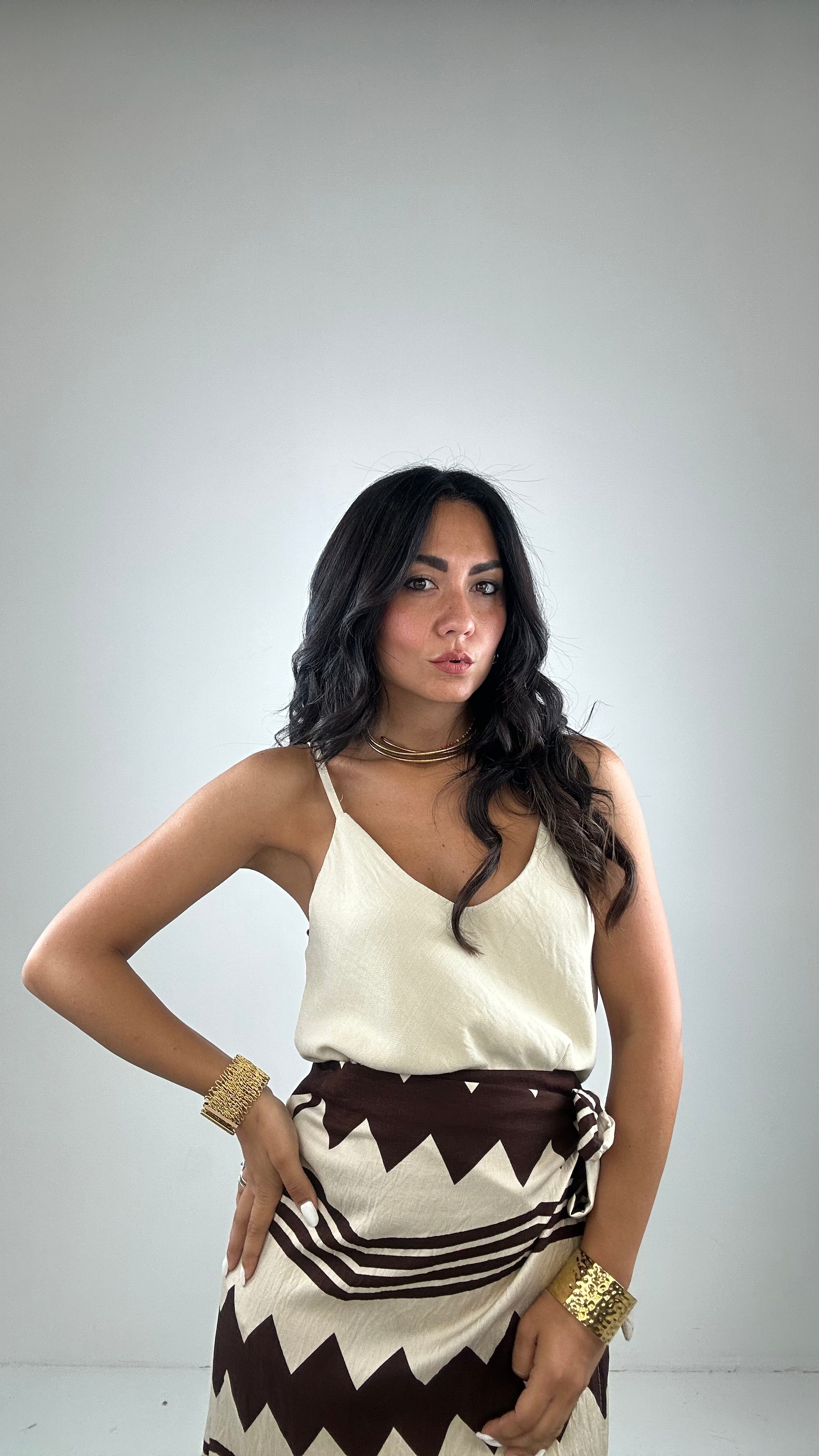 Canotta MARA - BEIGE