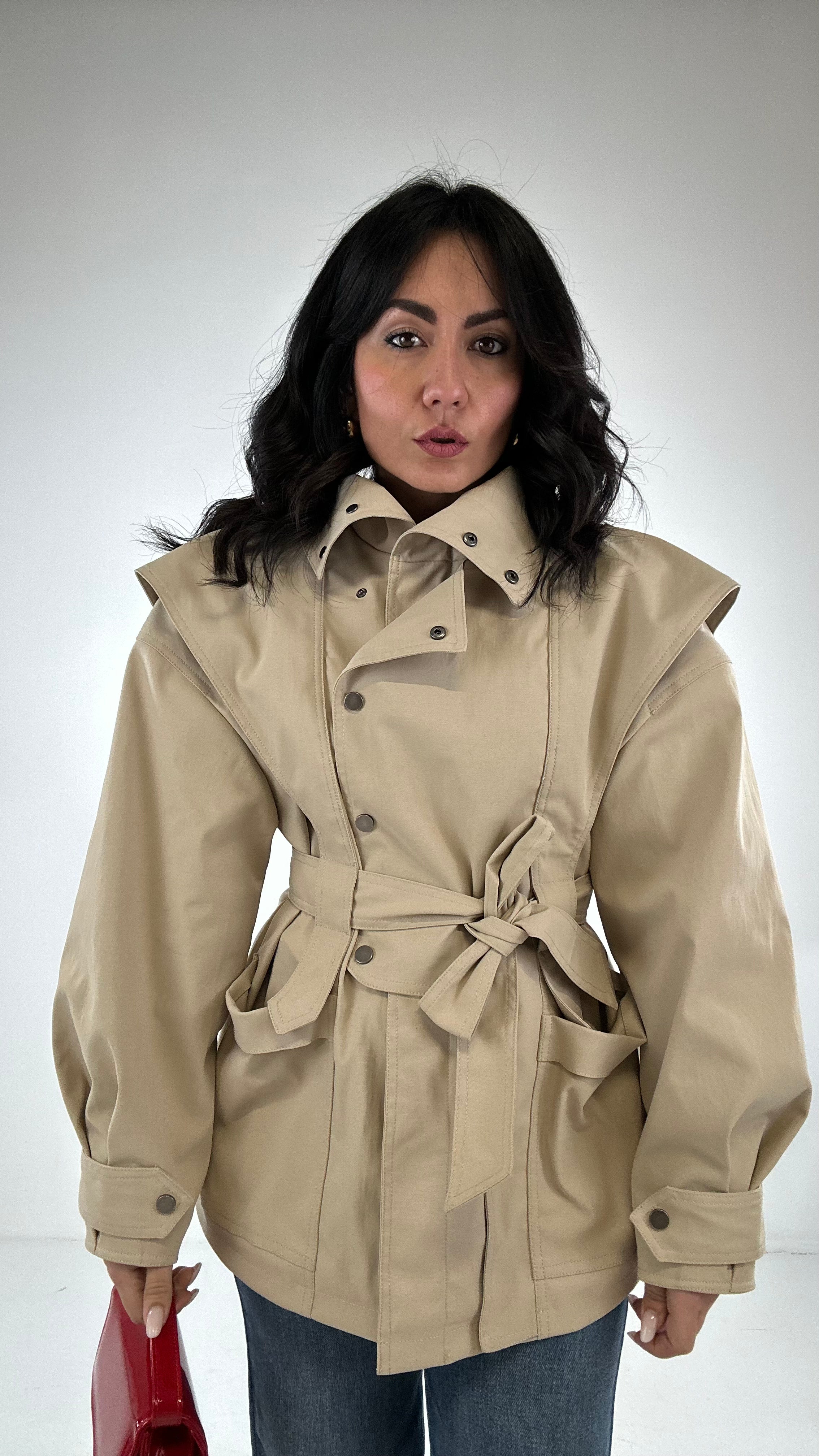 Trench SPALLINA - BEIGE
