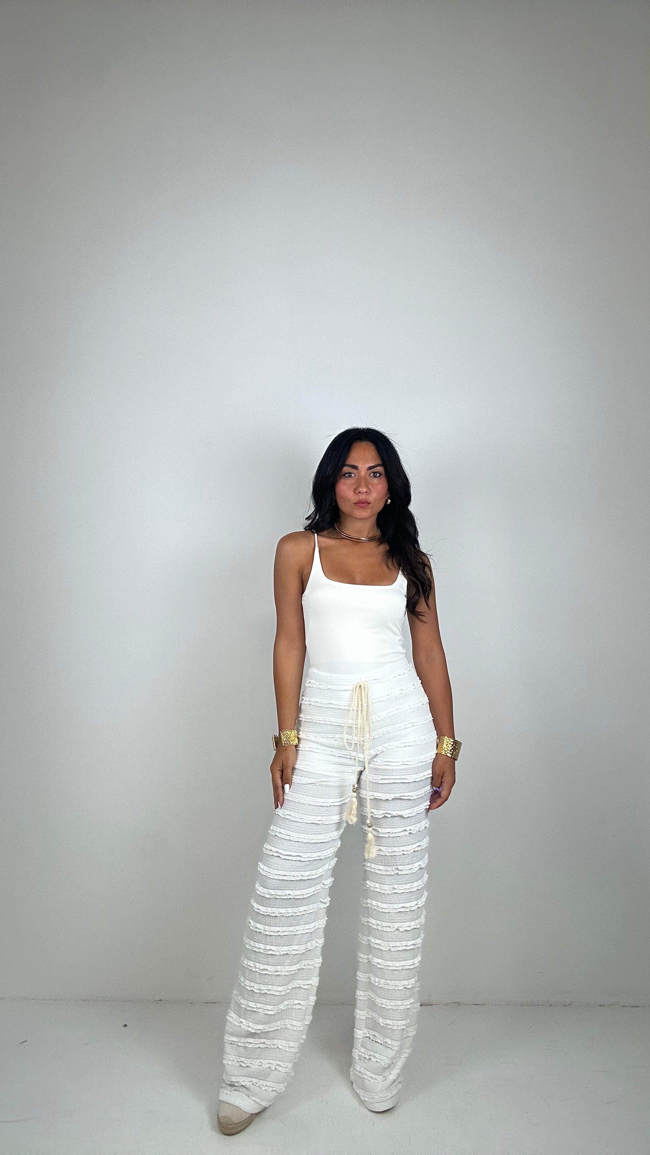 Pantalone ONDA - BIANCO