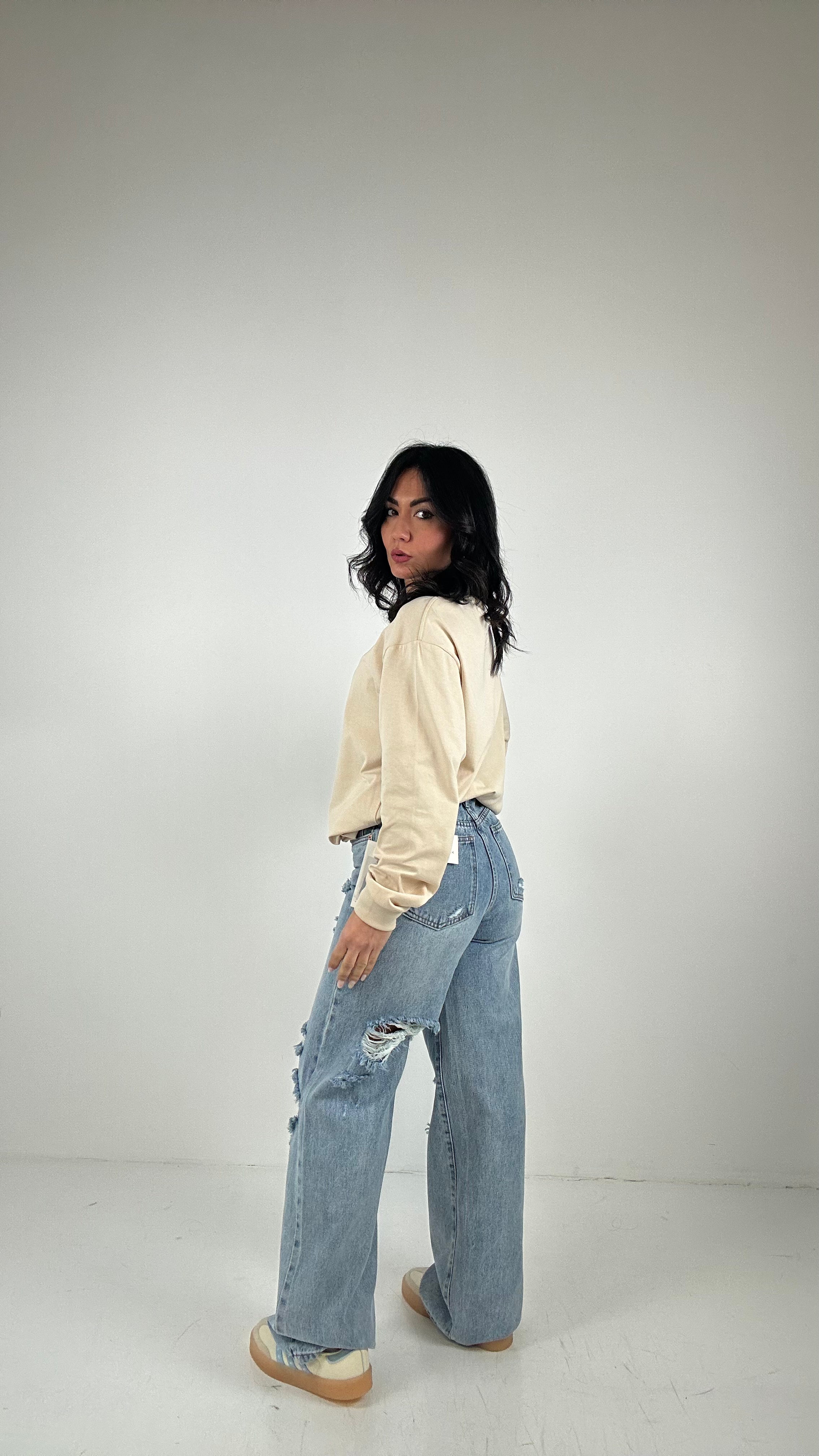 Jeans STRAIGHT STRAPPI - JEANS