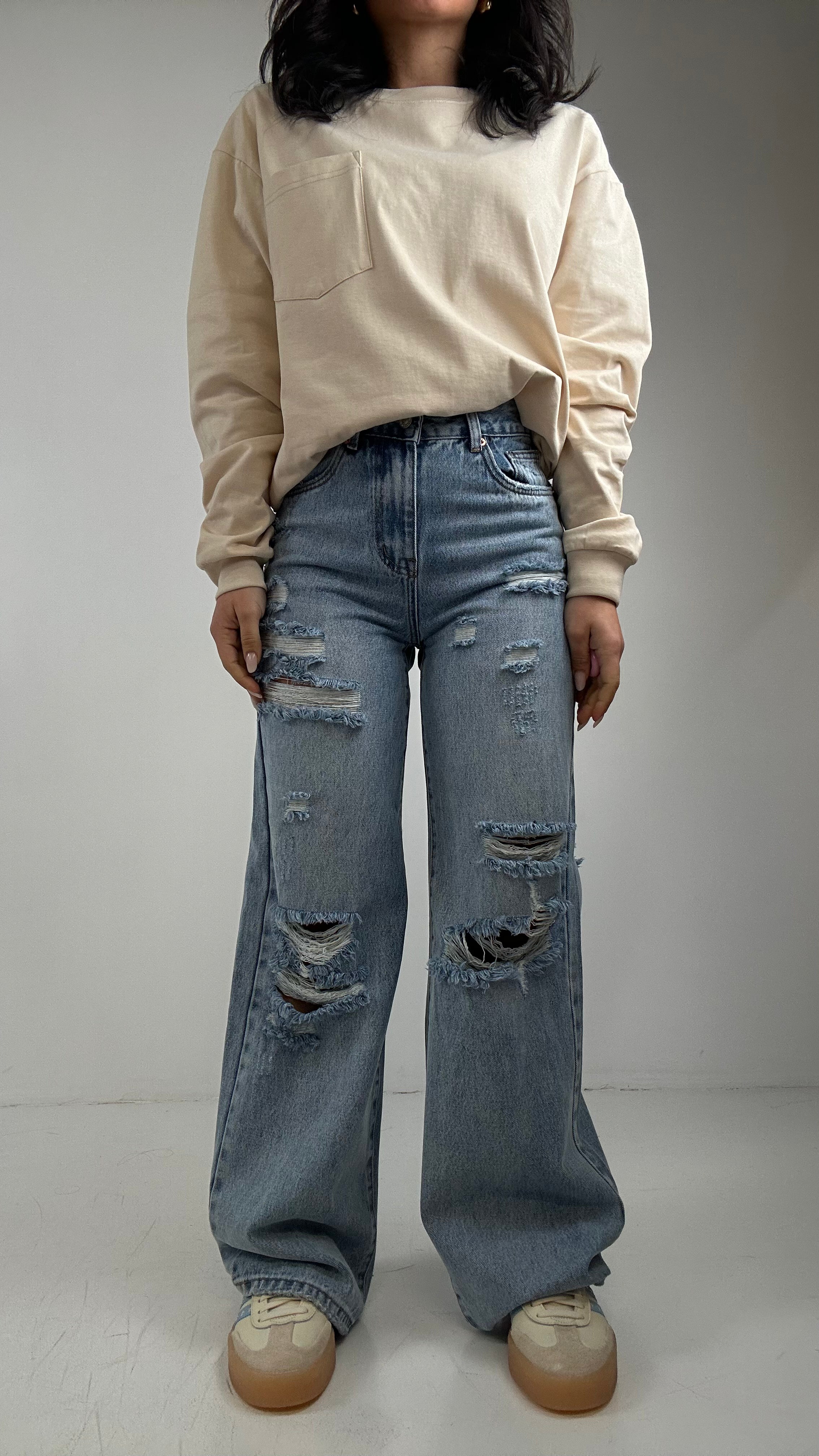Jeans STRAIGHT STRAPPI - JEANS