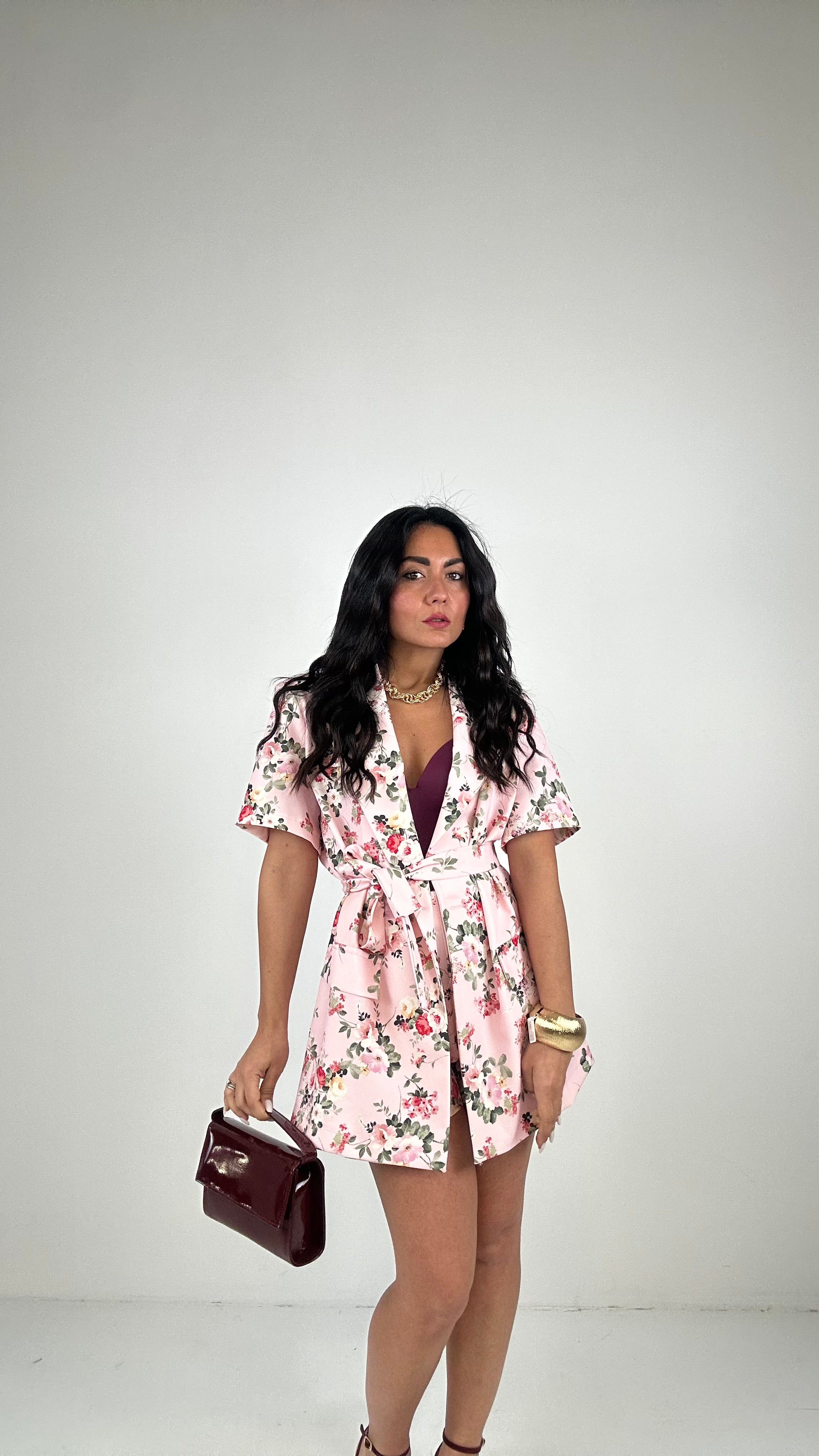 Tailleur SHORTS PEONIA - ROSA