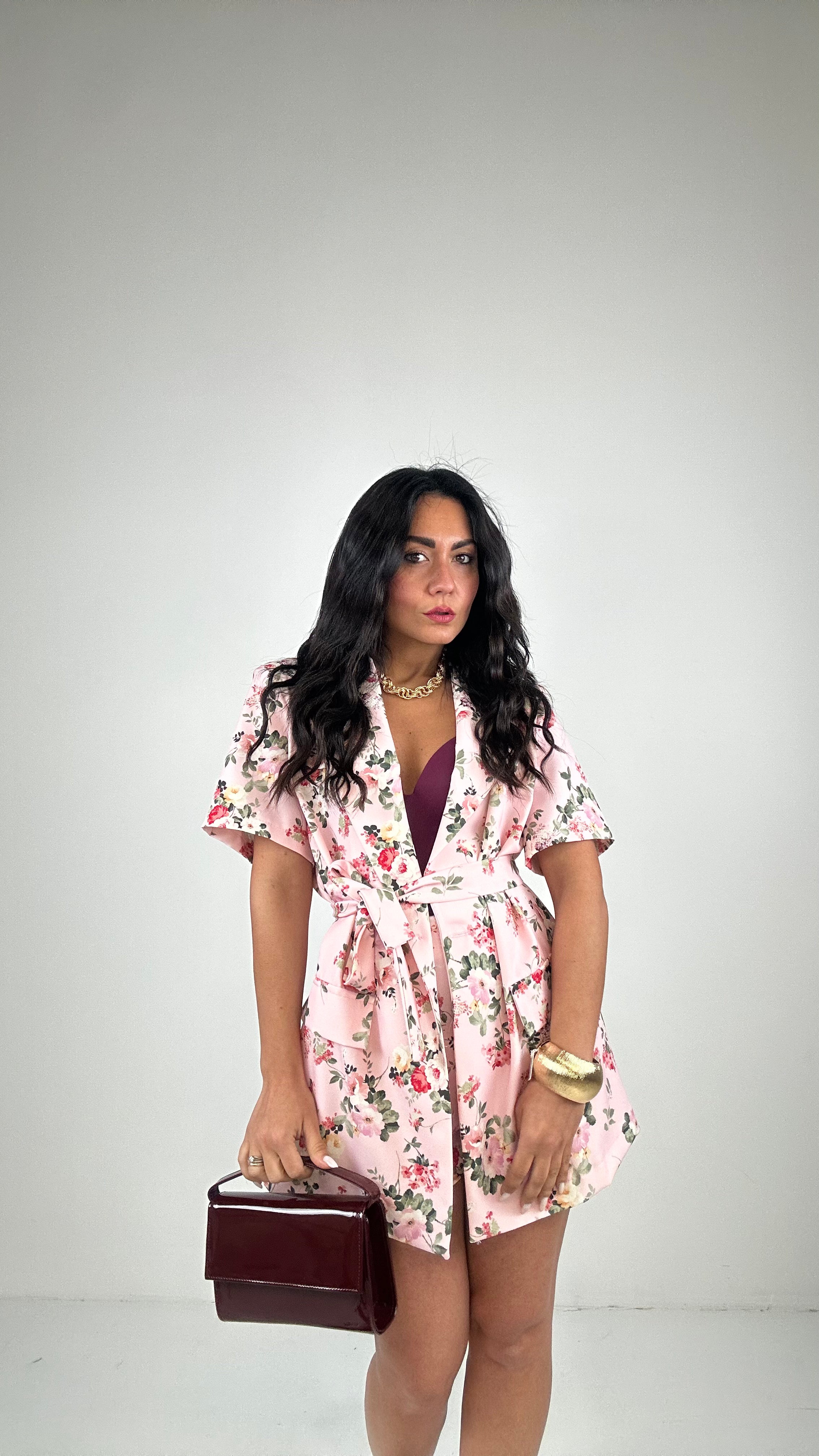 Tailleur SHORTS PEONIA - ROSA