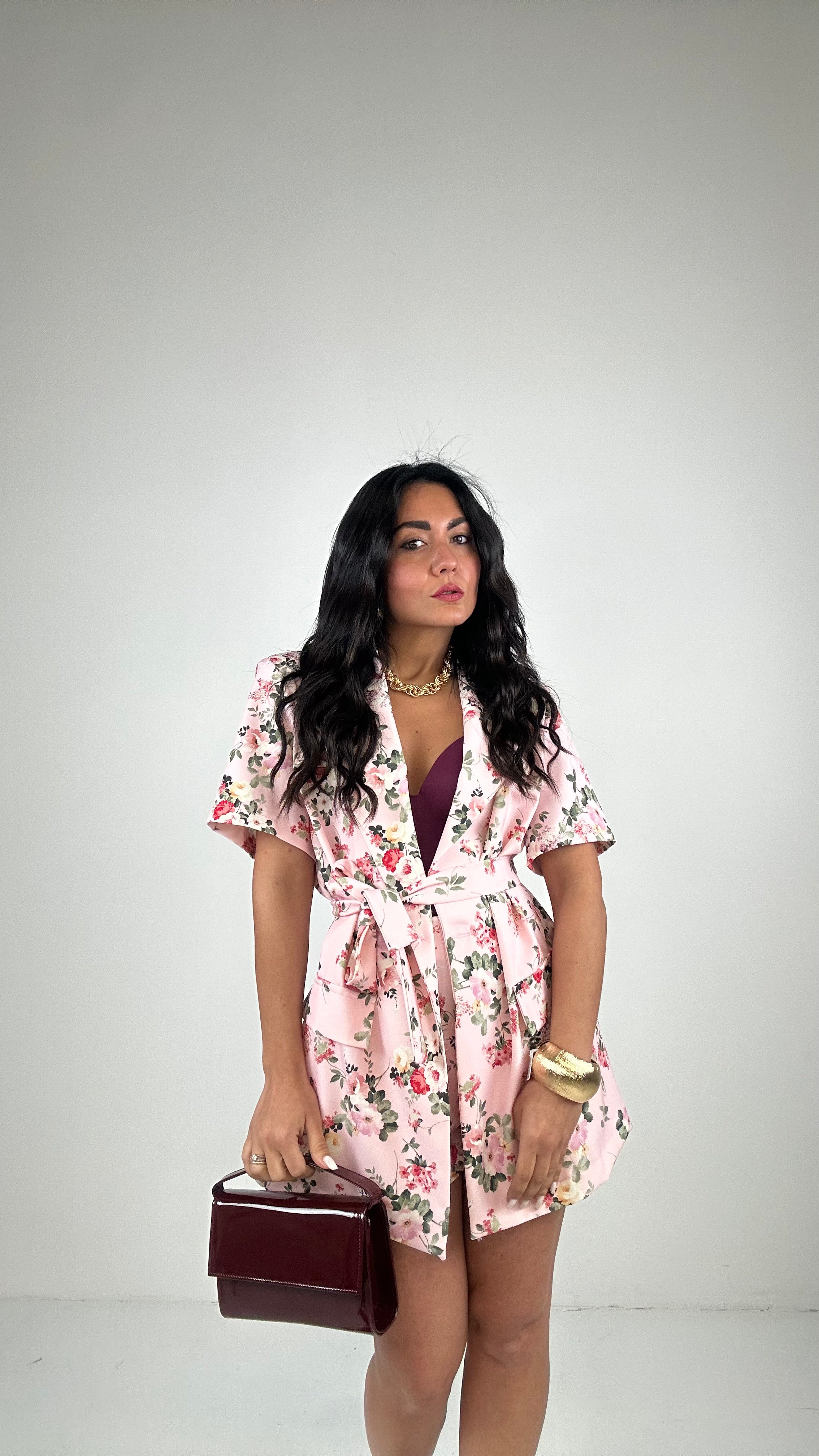 Tailleur SHORTS PEONIA - ROSA