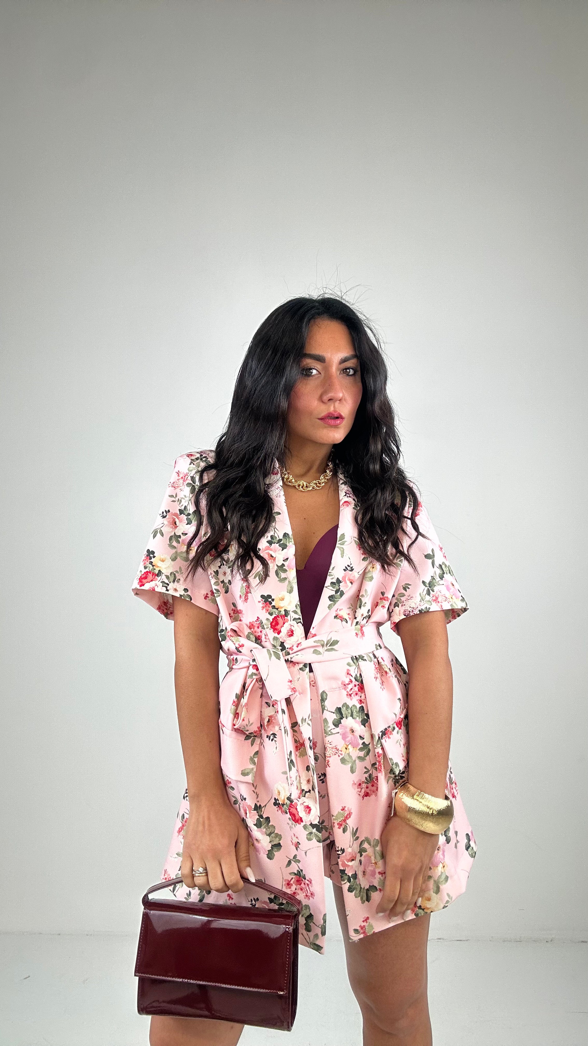 Tailleur SHORTS PEONIA - ROSA