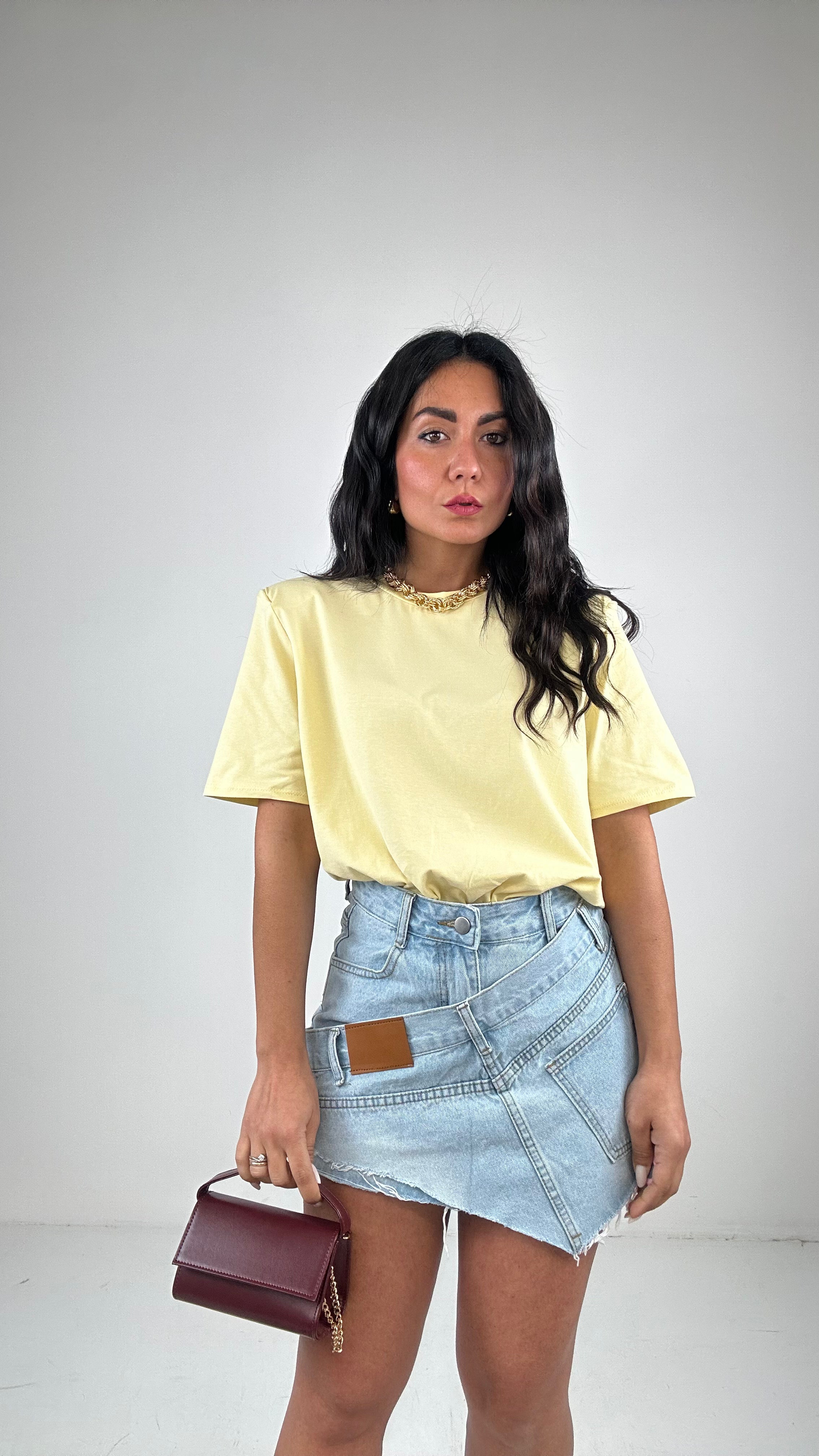 Gonna CON RETRO - JEANS