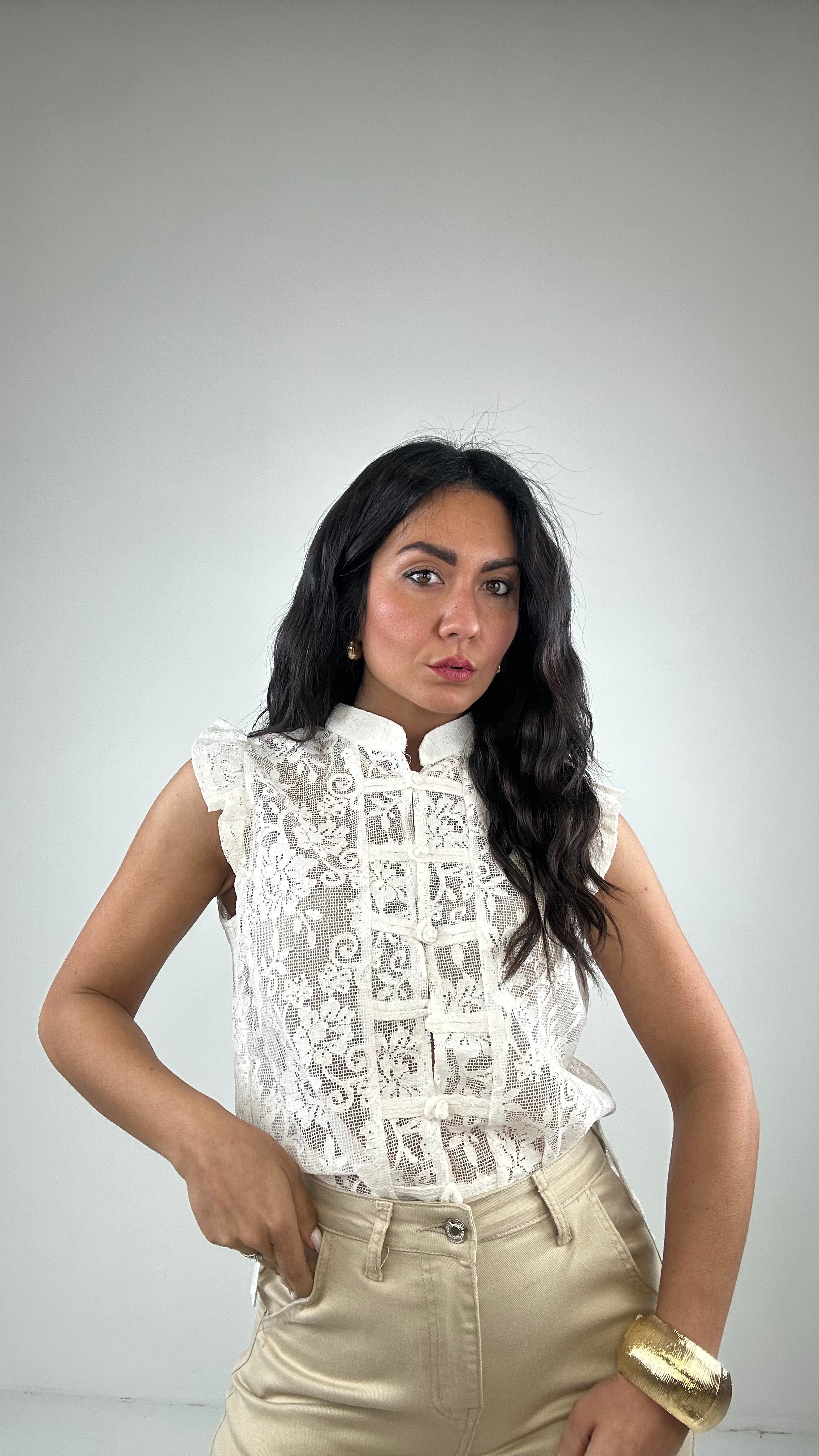 Camicia GIAPON - CREMA