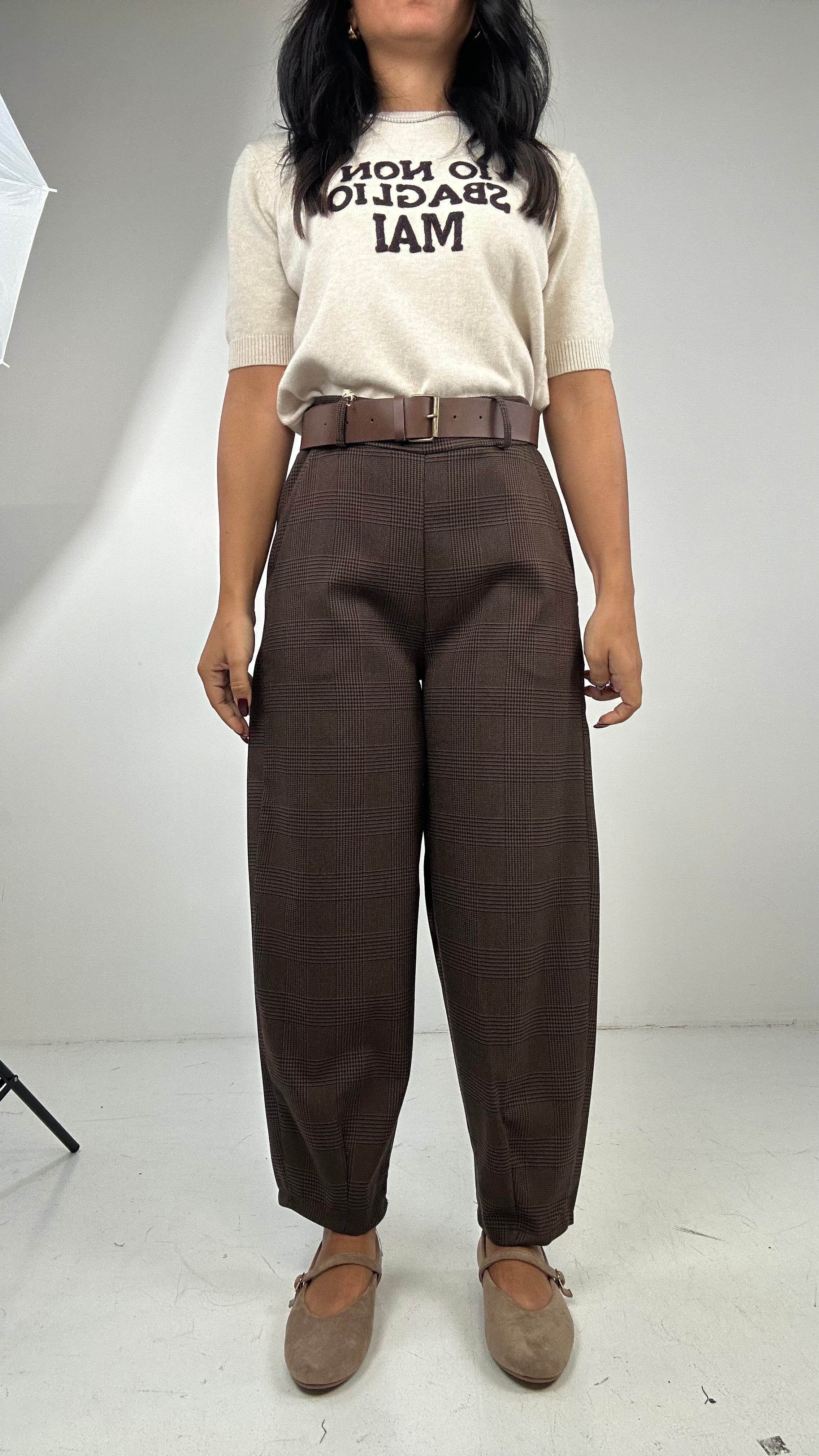 pantalone SCOZIA - MARRONE