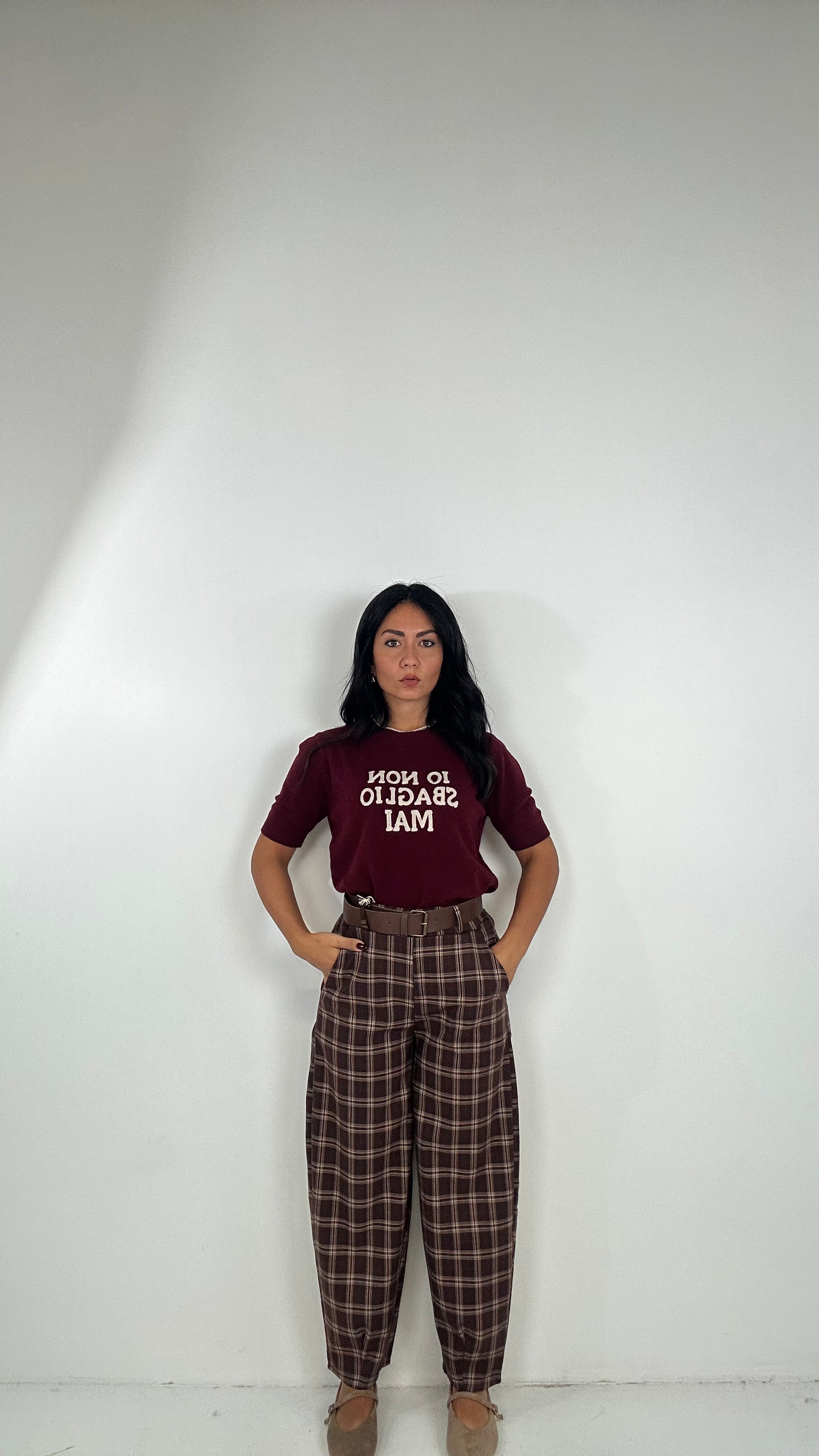 pantalone SCOZIA - BORDEAUX
