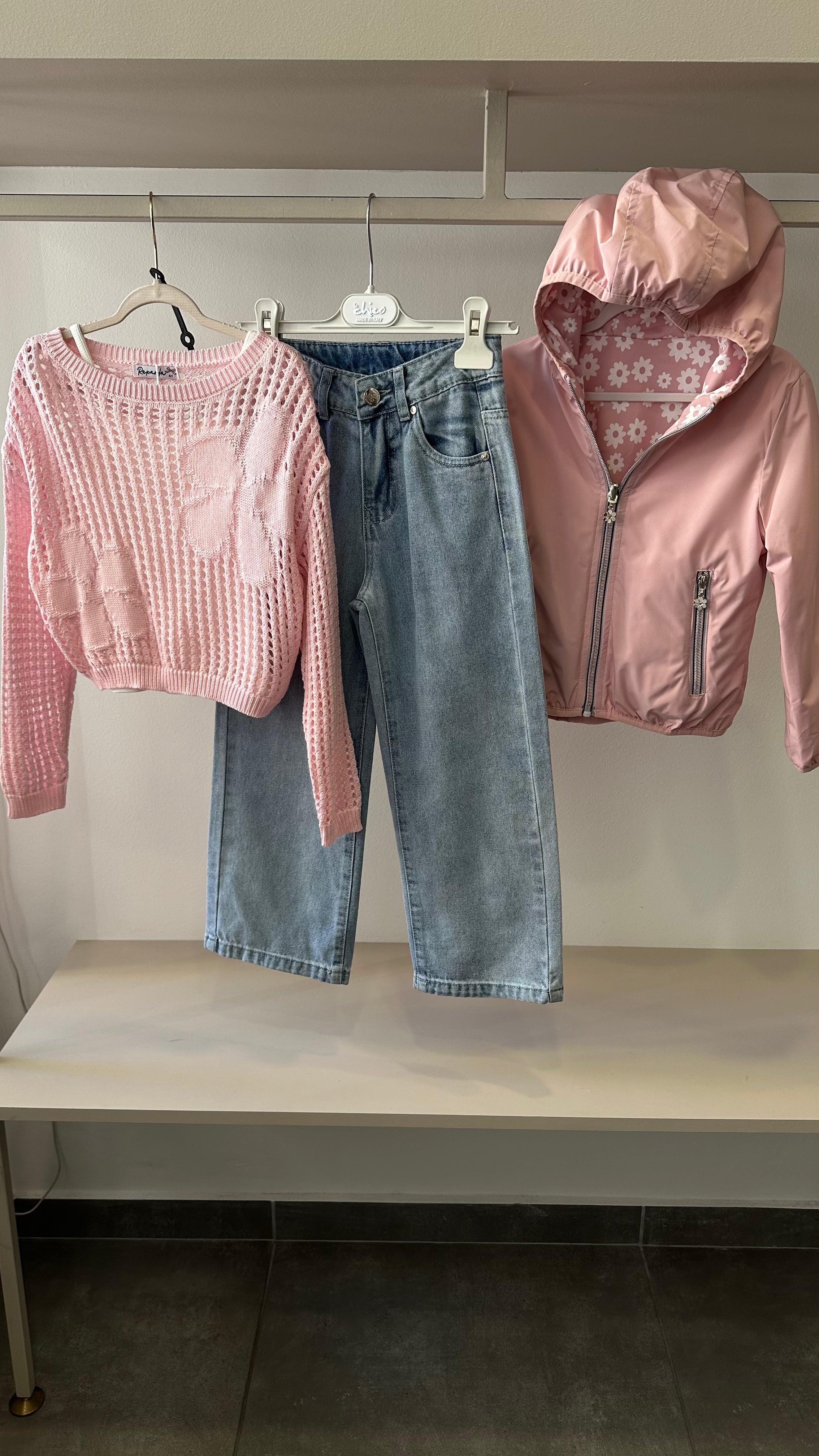 Giubbino PRIMAVE MARGHERITE 4-14A - ROSA