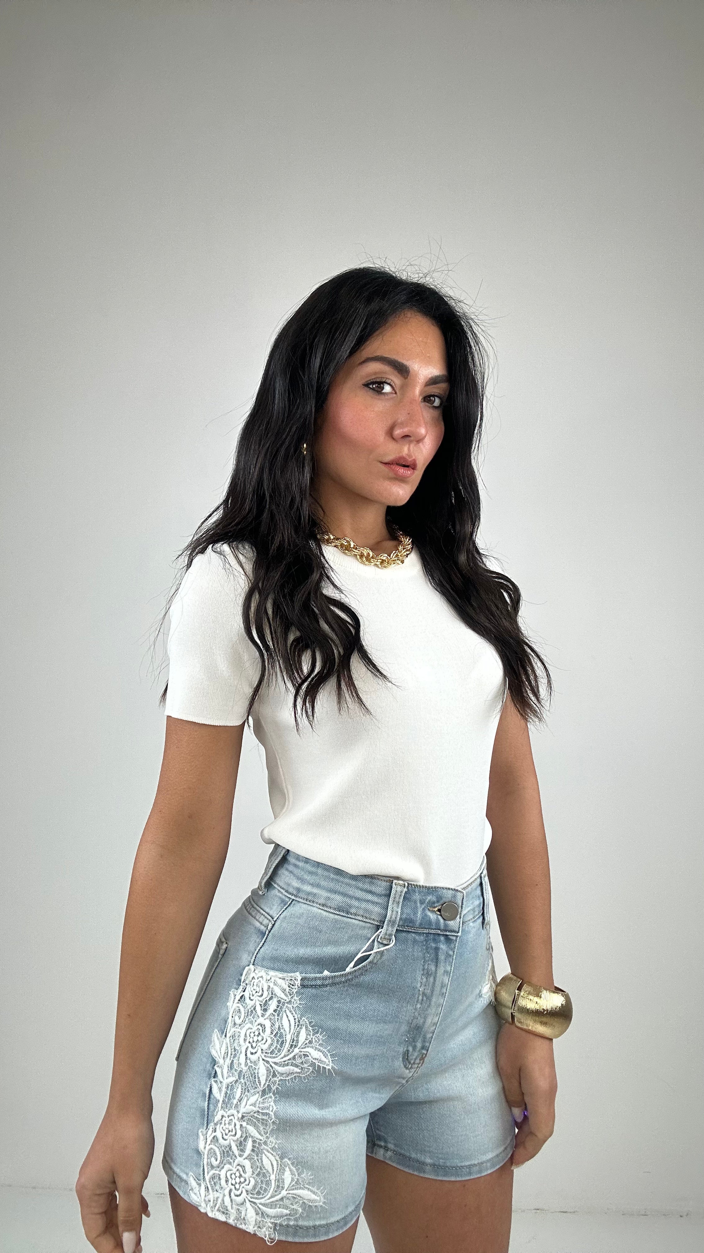 Shorts RICAMO - JEANS