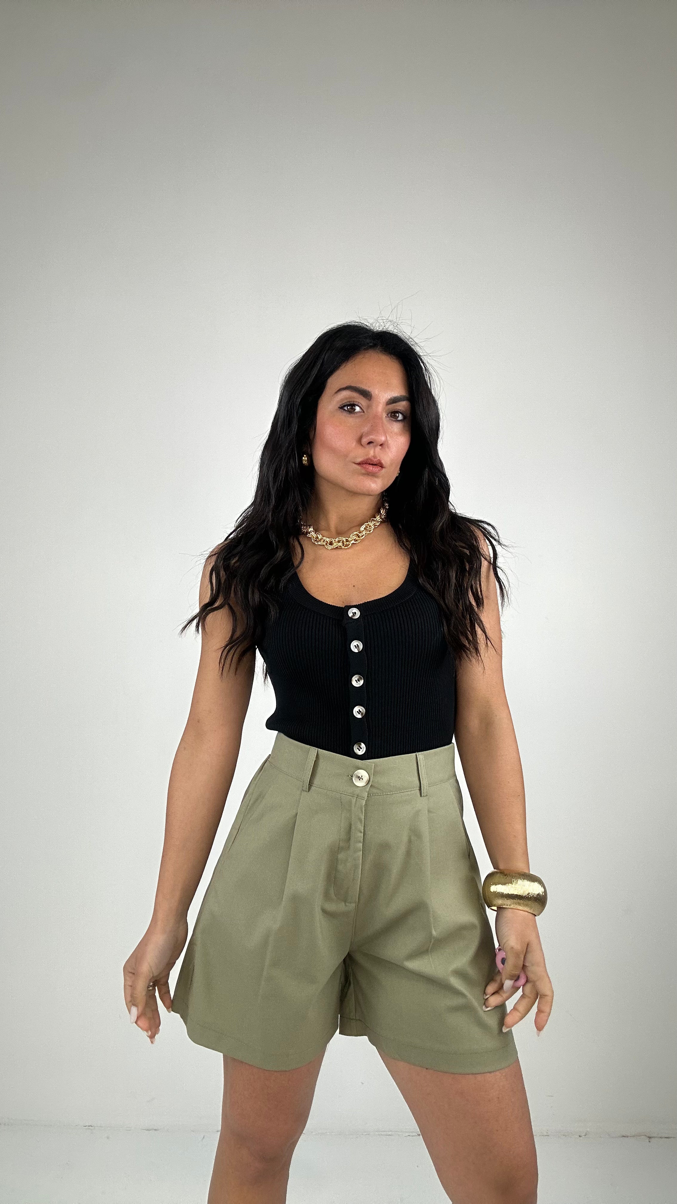 Shorts EFF.LINO - VERDE MILITARE
