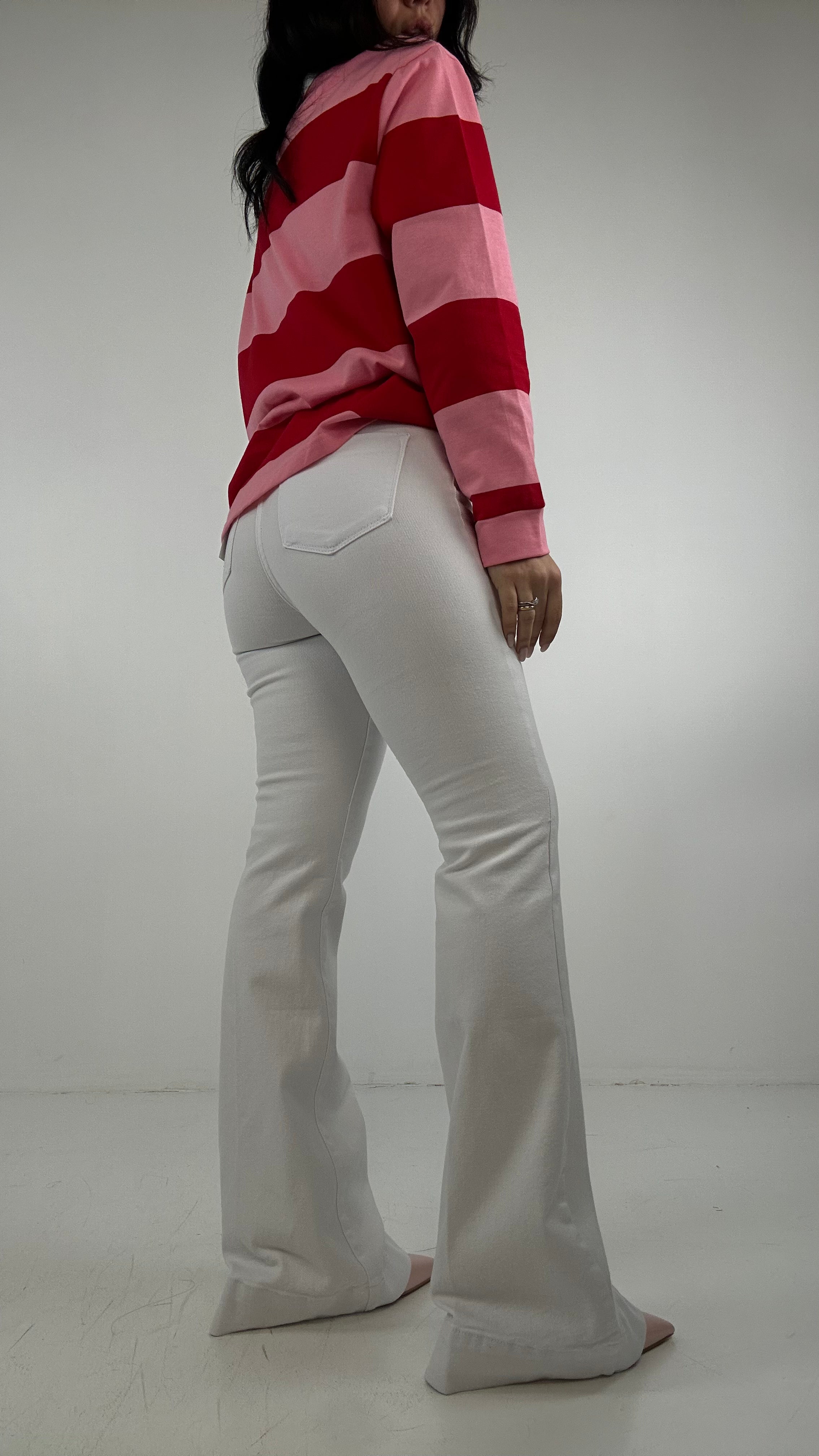 Jeans FLARE VINTAGE - BIANCO