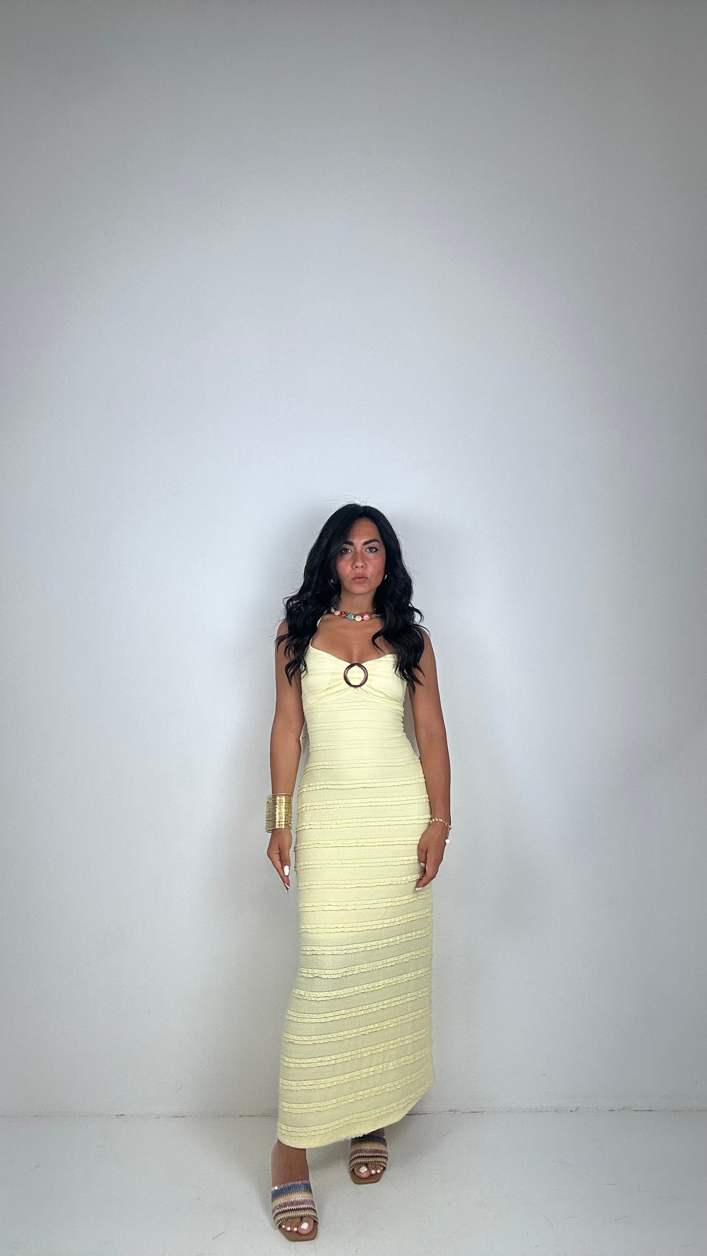 Vestito ON DA - GIALLO