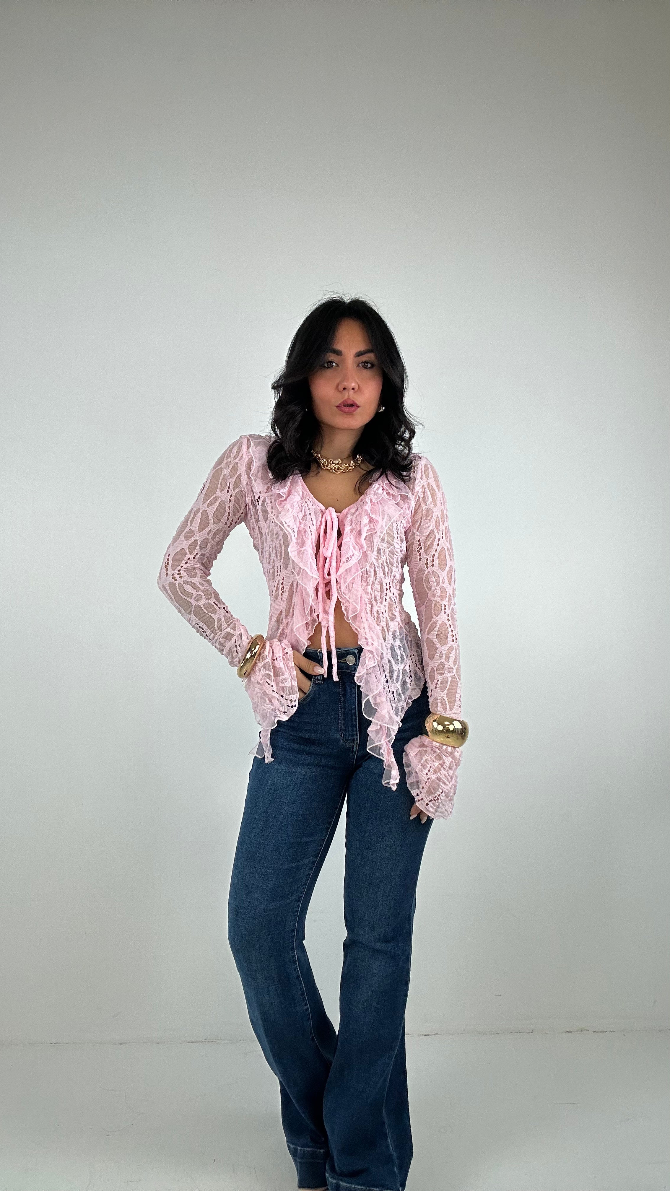 Jeans FLARE VINTAGE - BLU