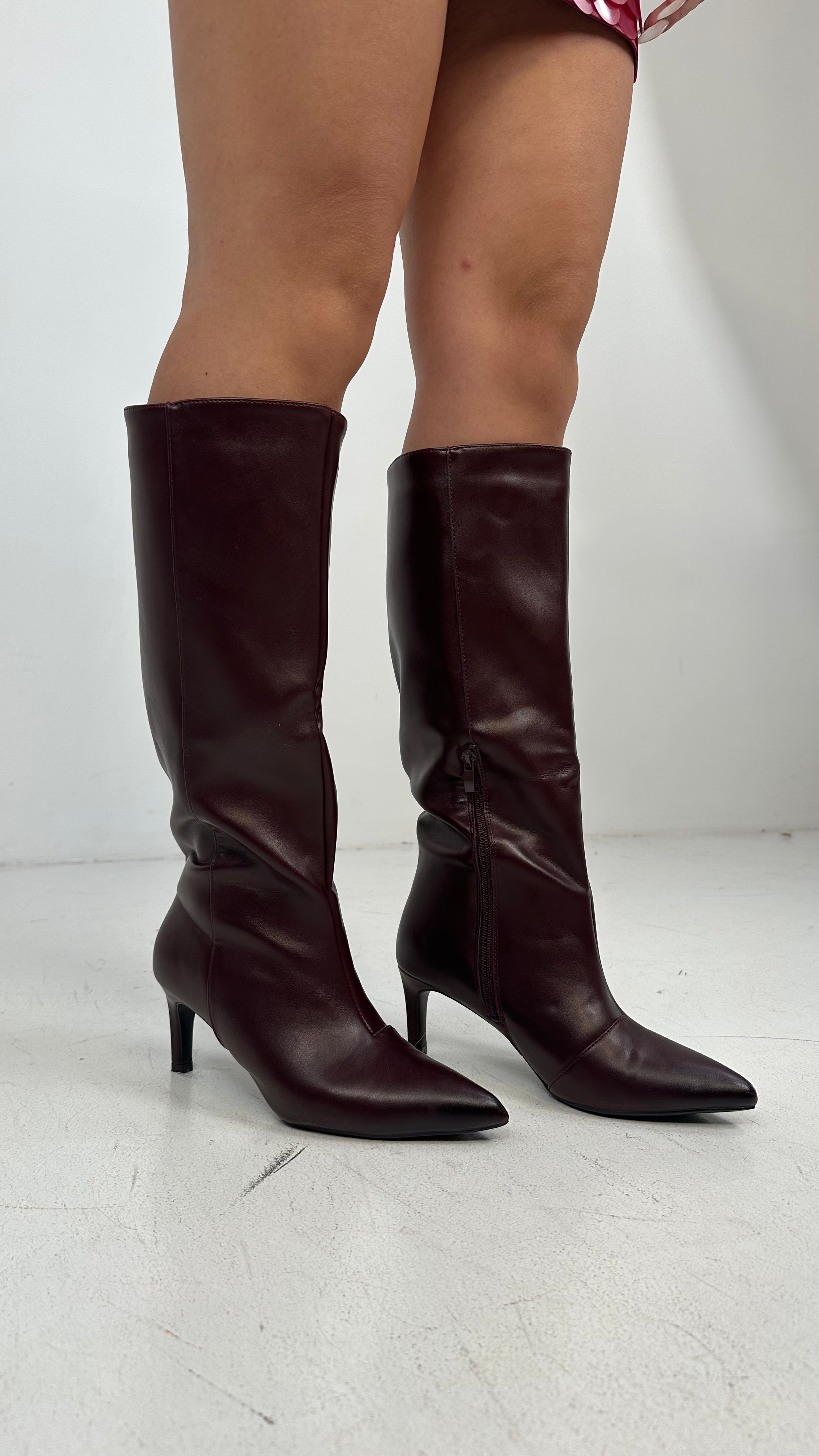 Stivale ECOPELLE RED - BORDEAUX