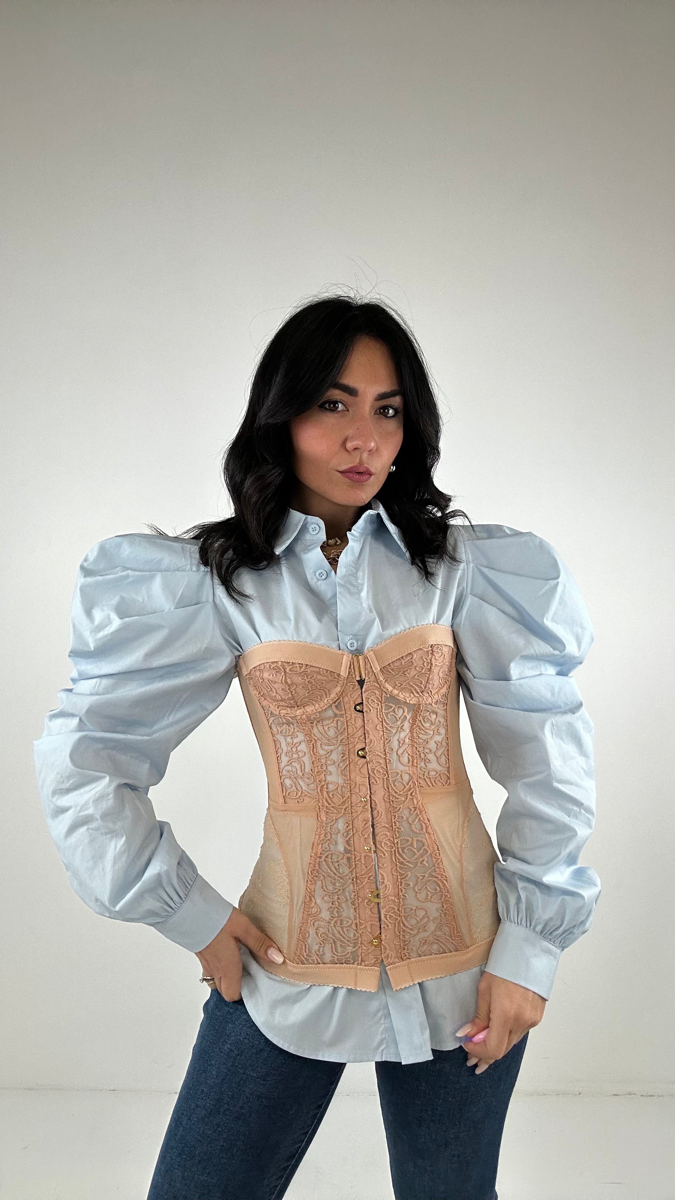 Bustino GANCETTO ORO - ROSA