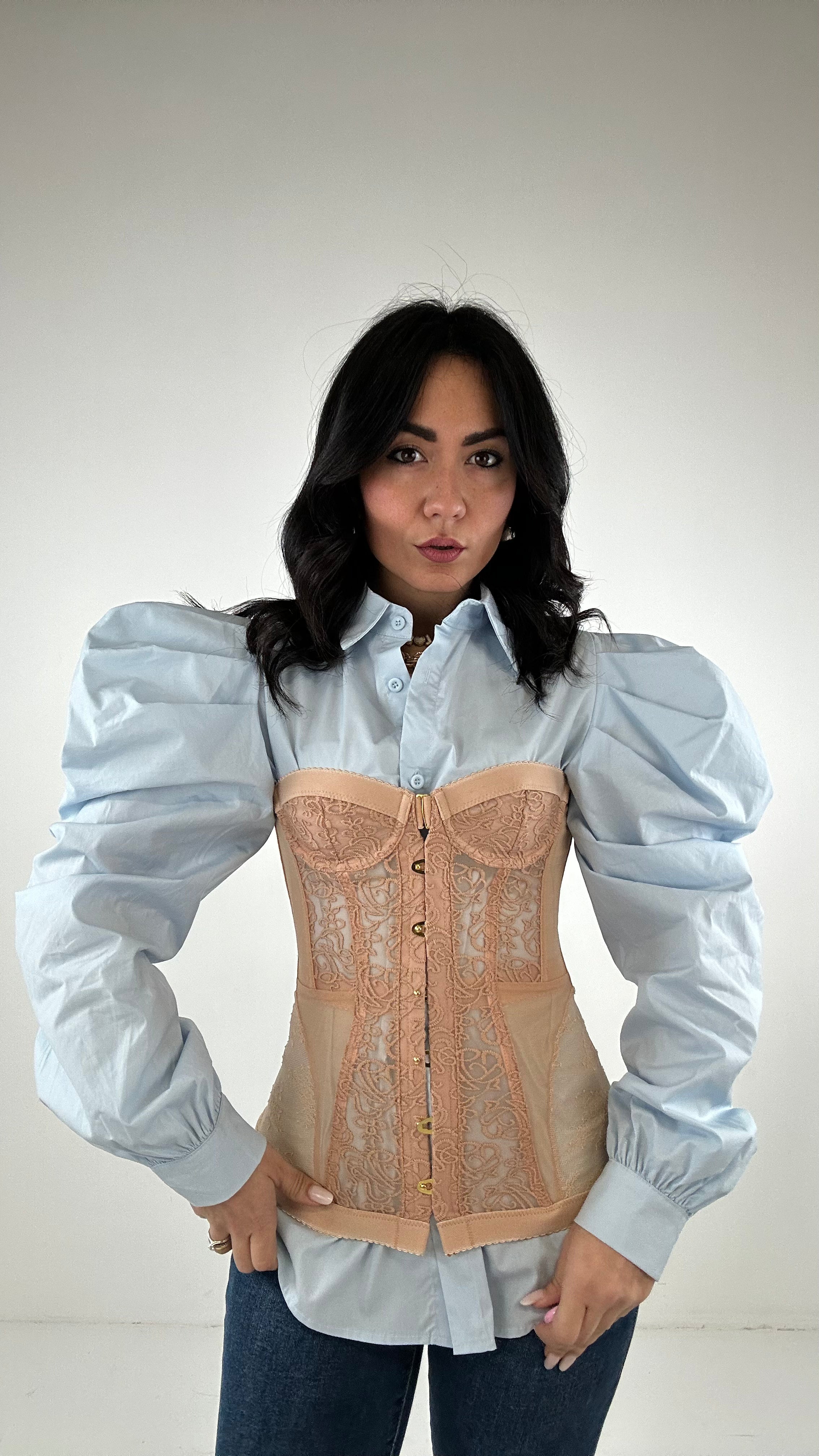 Bustino GANCETTO ORO - ROSA