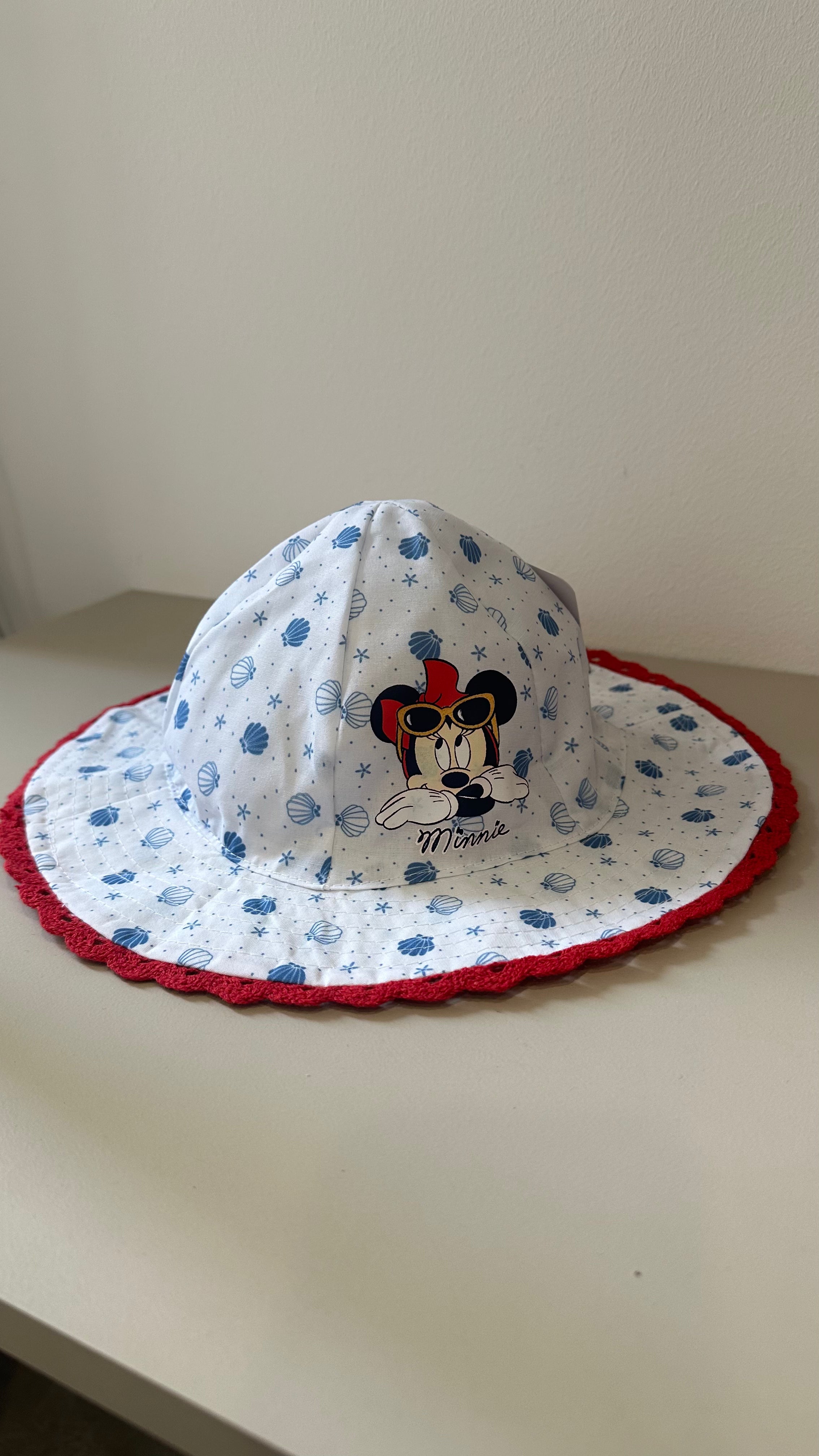 Cappello PESCATORE MINNIE - BIANCO