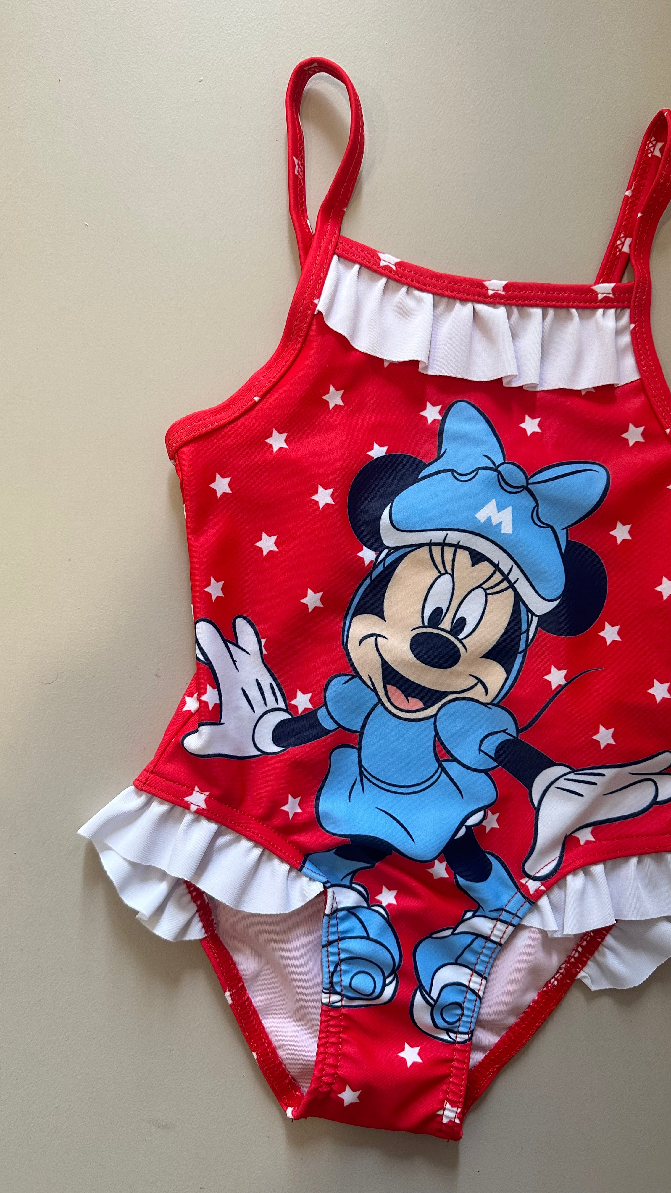 Costume DA BAGNO MINNIE 12-36M - ROSSO