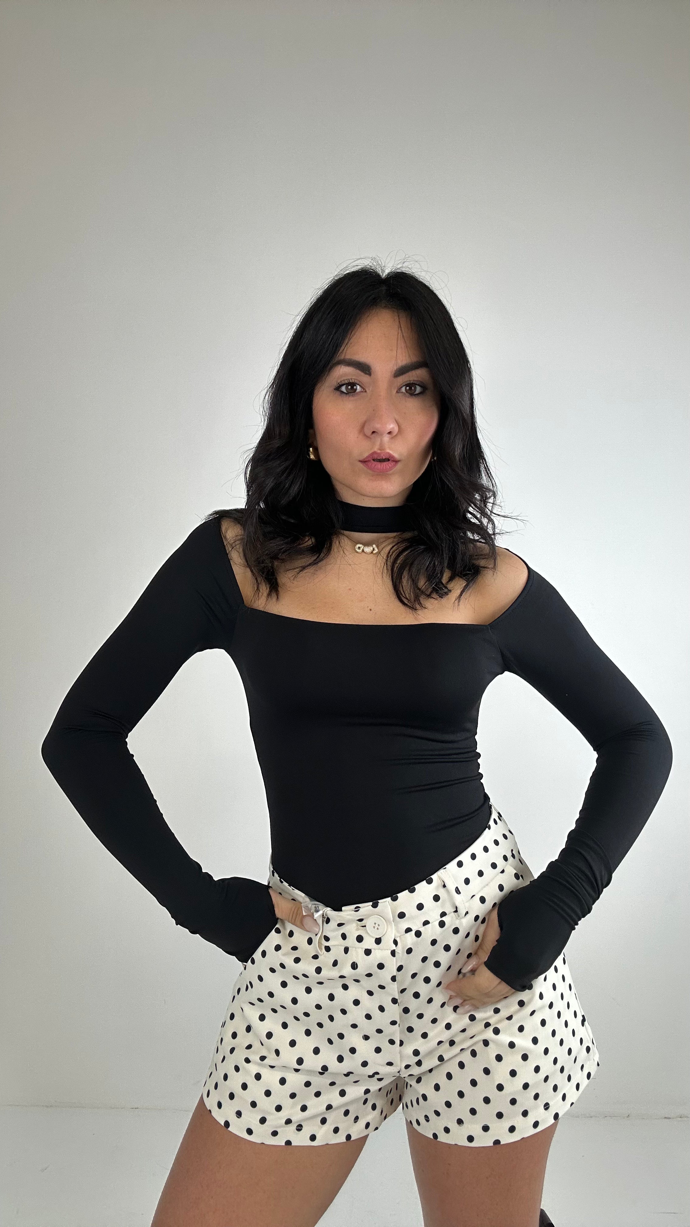 Body COLLO COPPA - NERO